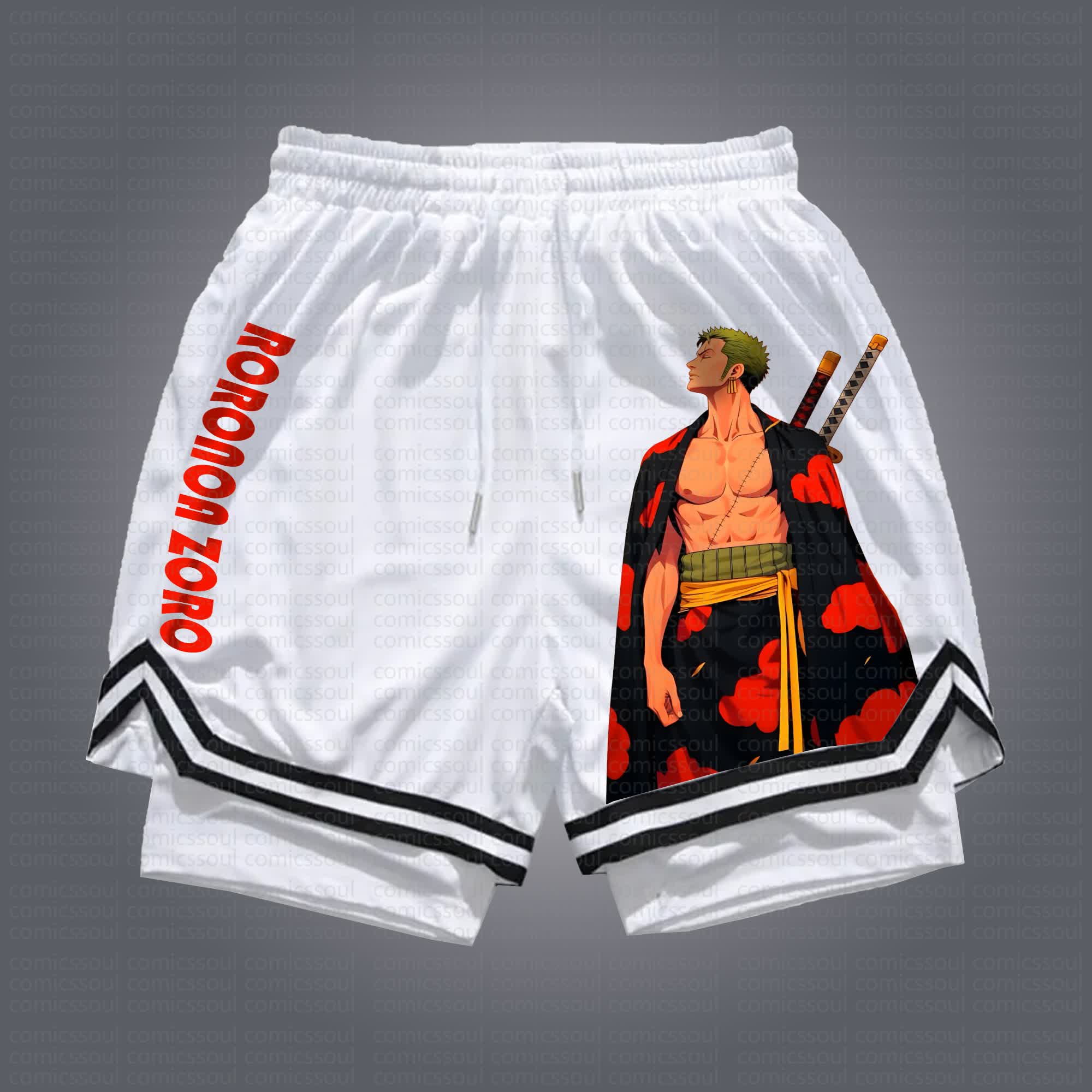 Unisex Casual Anime Streetwear Shorts 丨Comicssoul