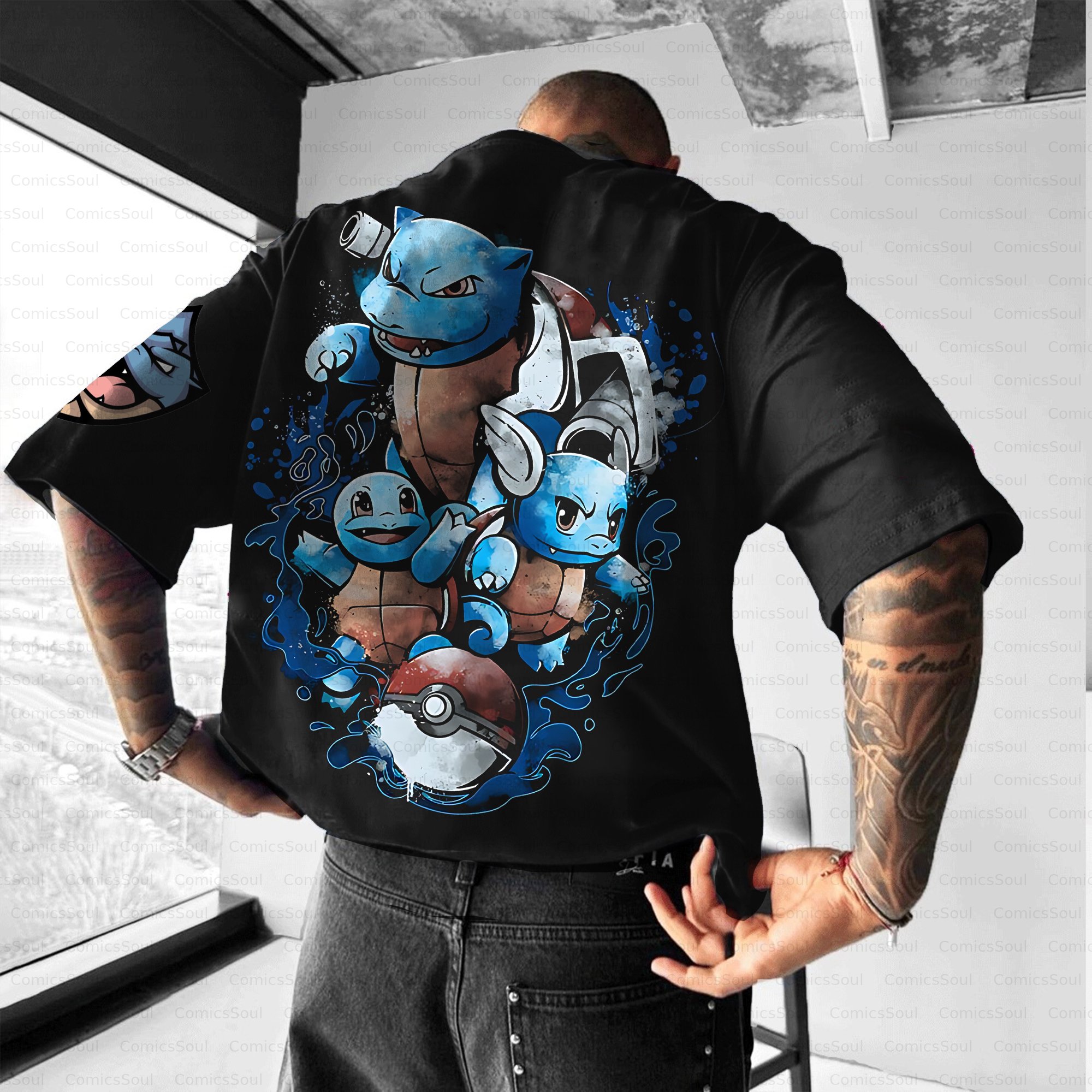 Unisex Anime Inspired Vintage T-Shirt