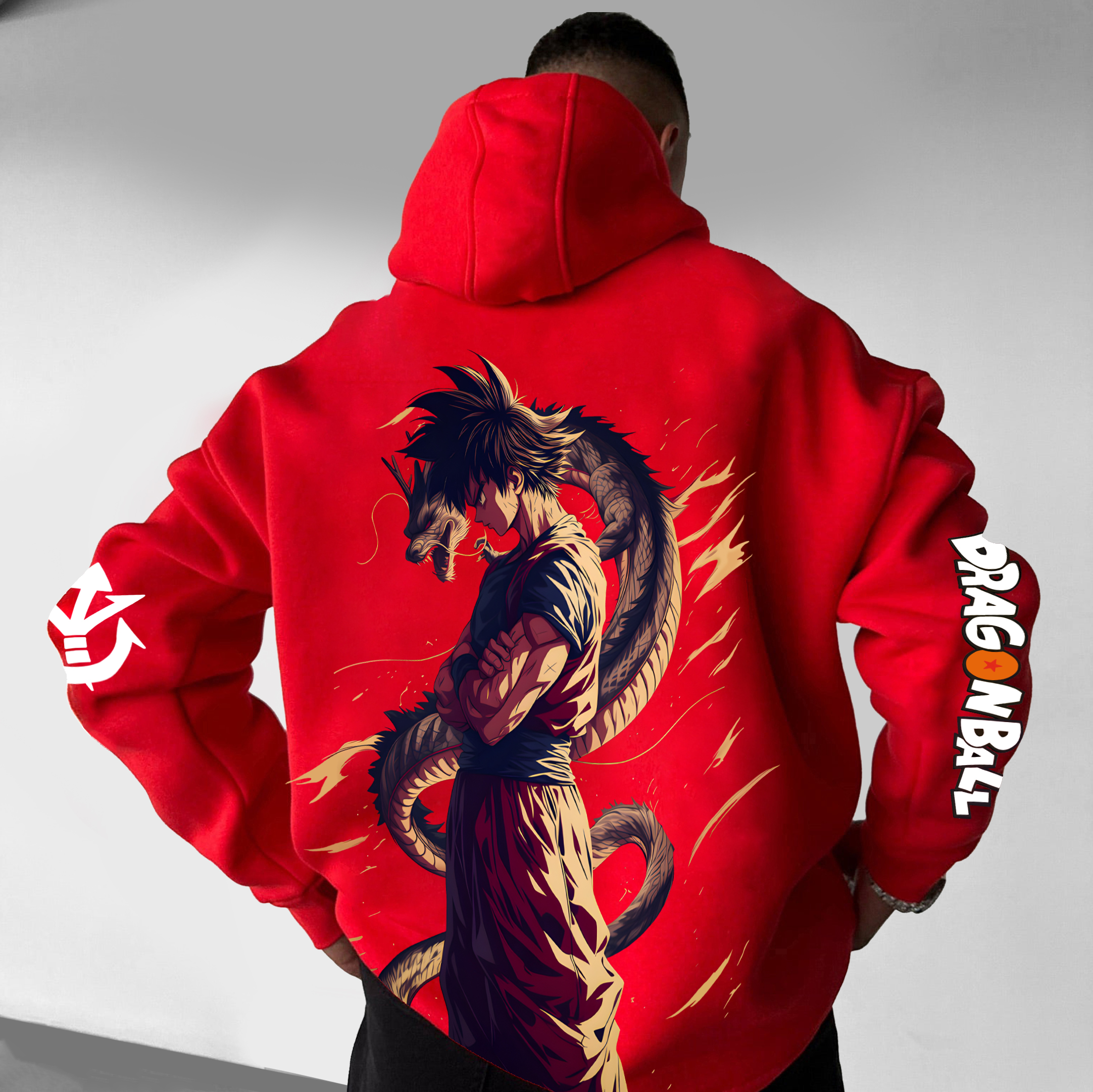 Unisex Anime Print  Casual Oversized Hoodie