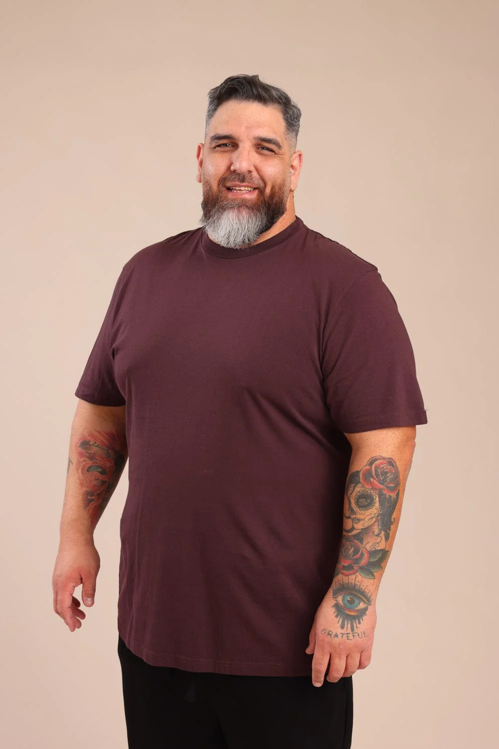חולצת בייסיק עגול | PLUS SIZE