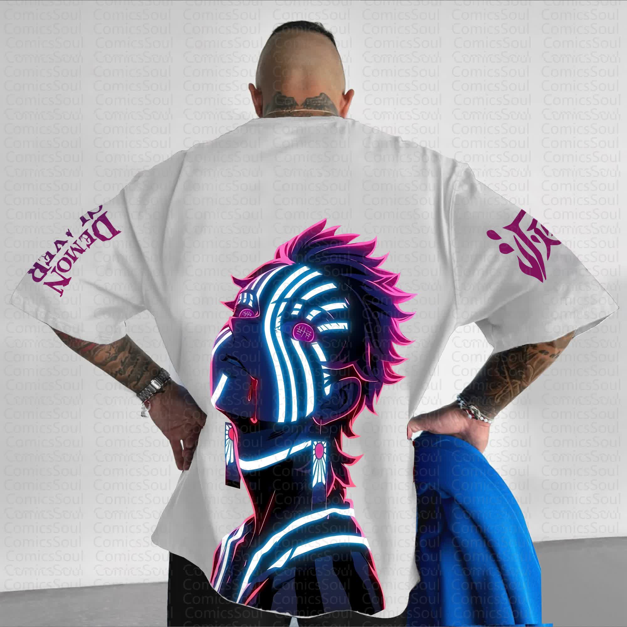 Unisex Anime Inspired Vintage T-Shirt | Comicssoul