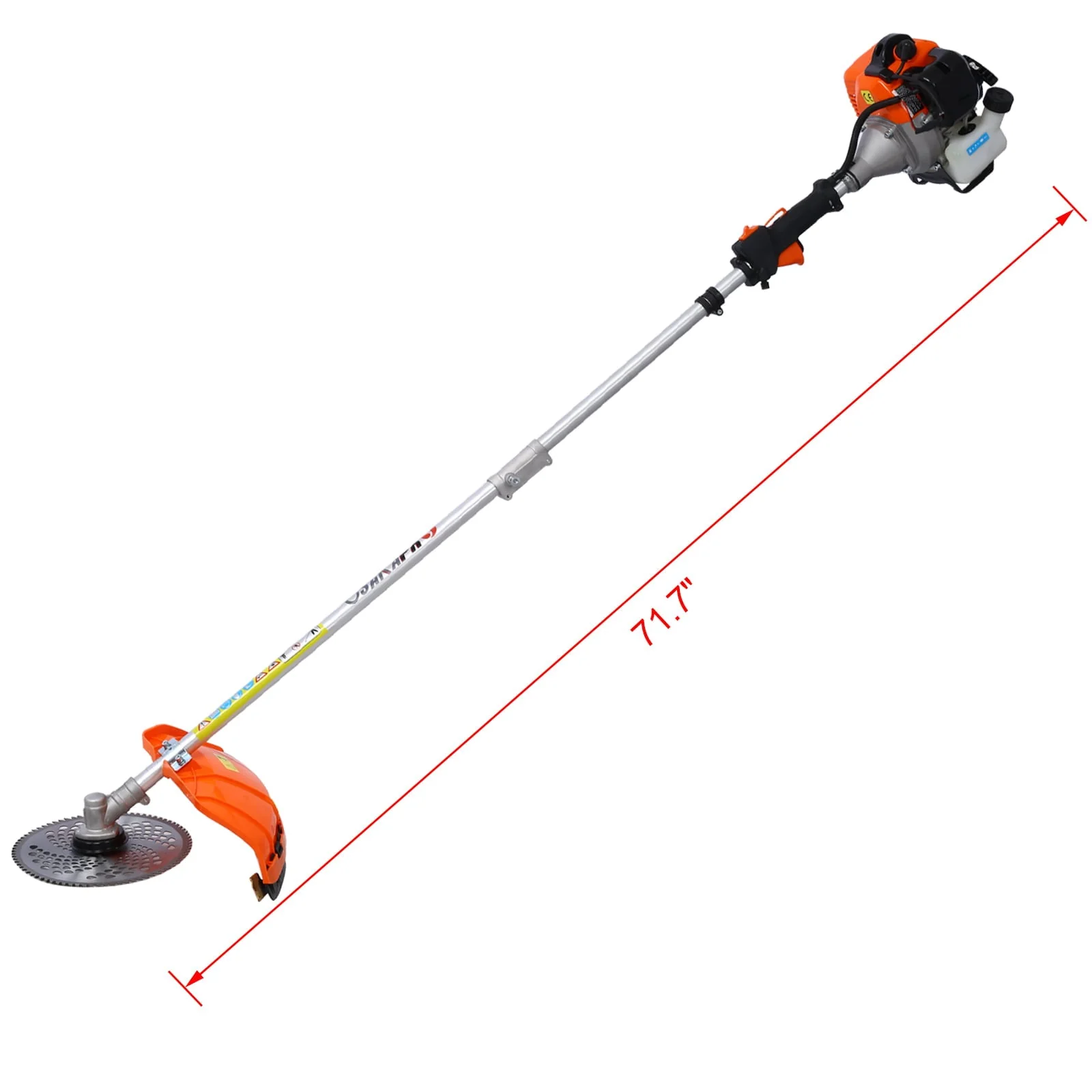 Walkfairy Hedge Trimmer, 12 in 1 Multi-Functional Trimming Tool, 52CC 2-Cycle Garden Tool System with Gas Pole Saw, Hedge Trimmer, Grass Trimmer, and Brush Cutter for Lawn Care (52CC) - Image 15