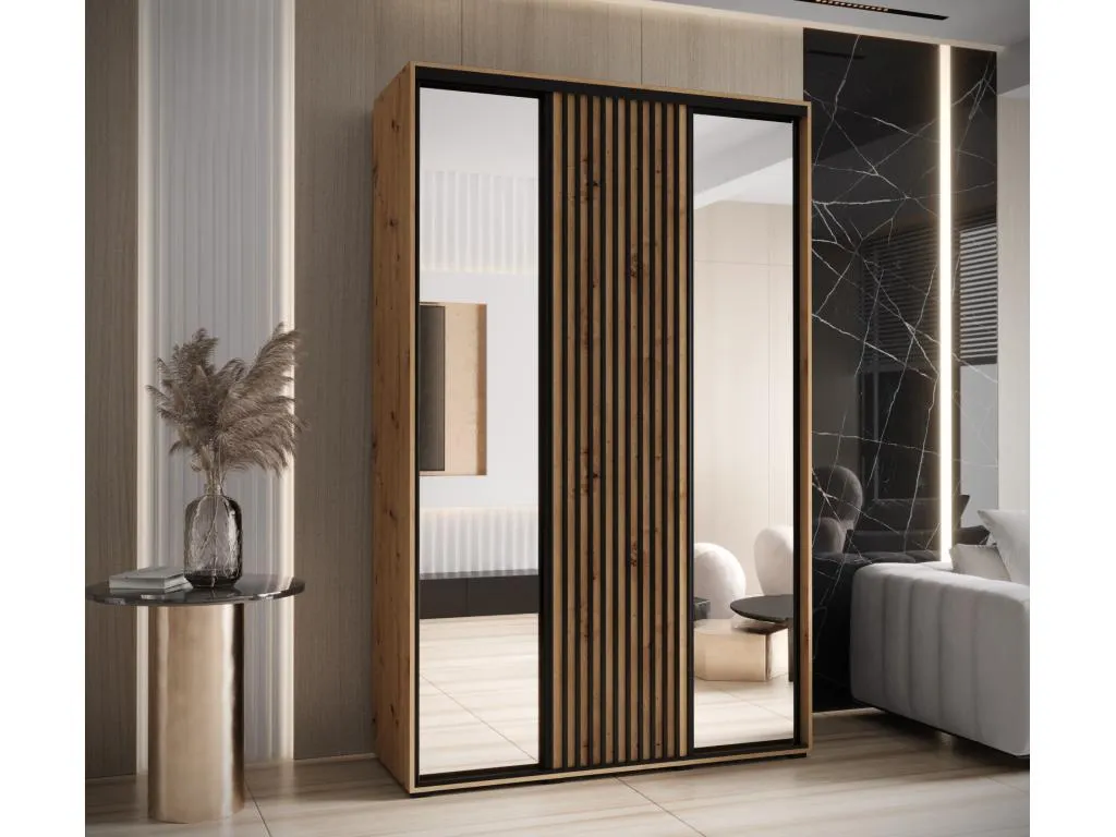 ARMARIO Boverdeco 2 DE PUERTAS CORREDERAS 205.2/150/45 3 puertas (artisan/artisan)