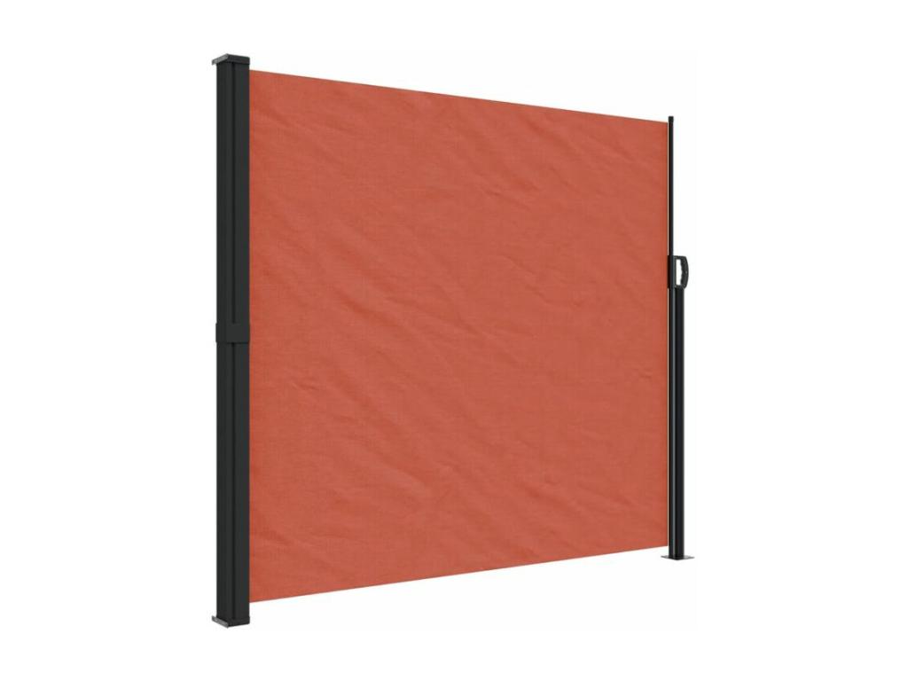 Casaplu Toldo lateral retráctil terracota 180x600 cm Naranja