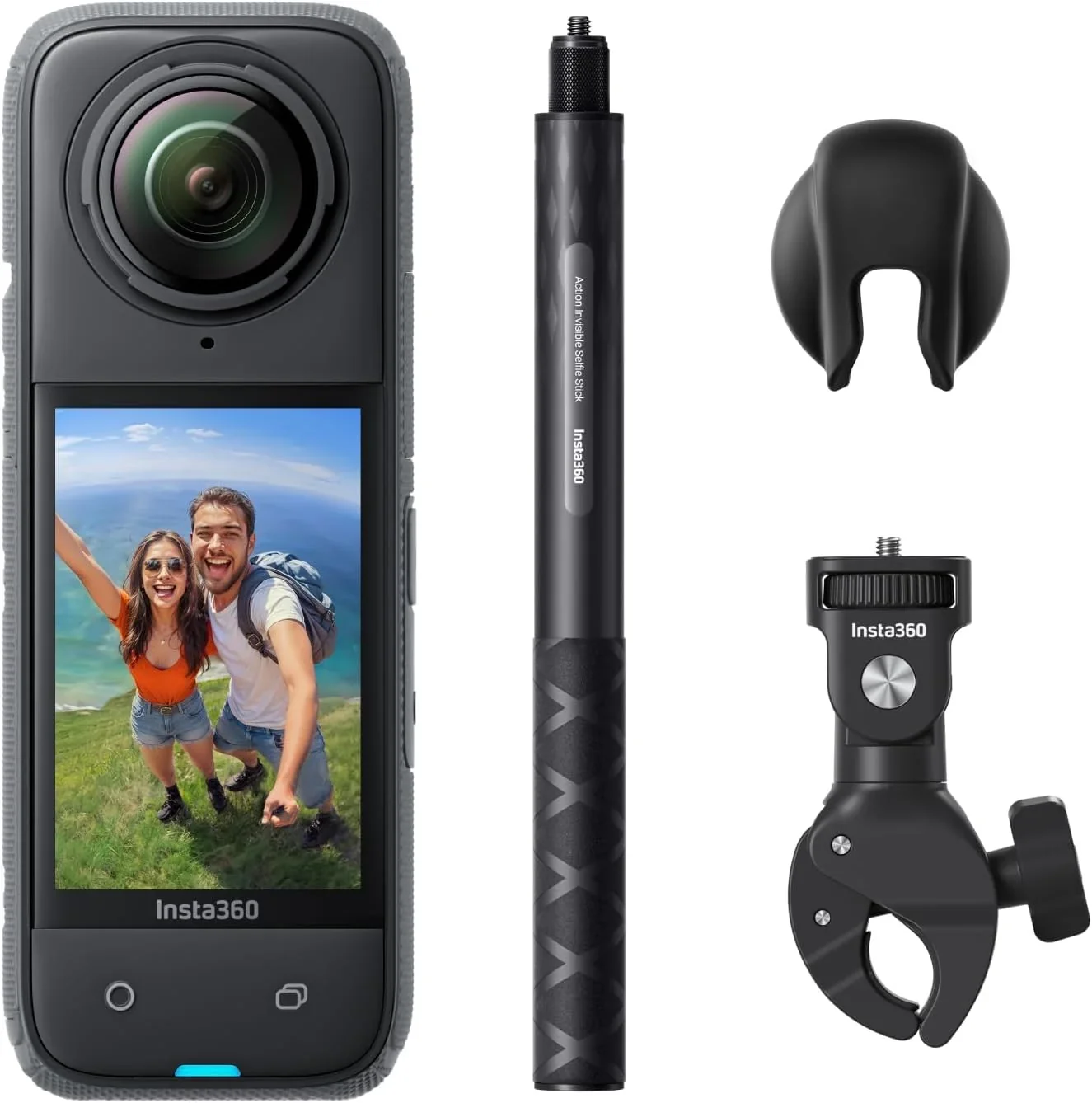 Insta360 X4 Standard Pack 8K 360 Action Camera, Noir Minuit - X4 - Image 5 Insta360 X4 Standard Pack 8K 360 Action Camera, Noir Minuit - X4 - Image 5
