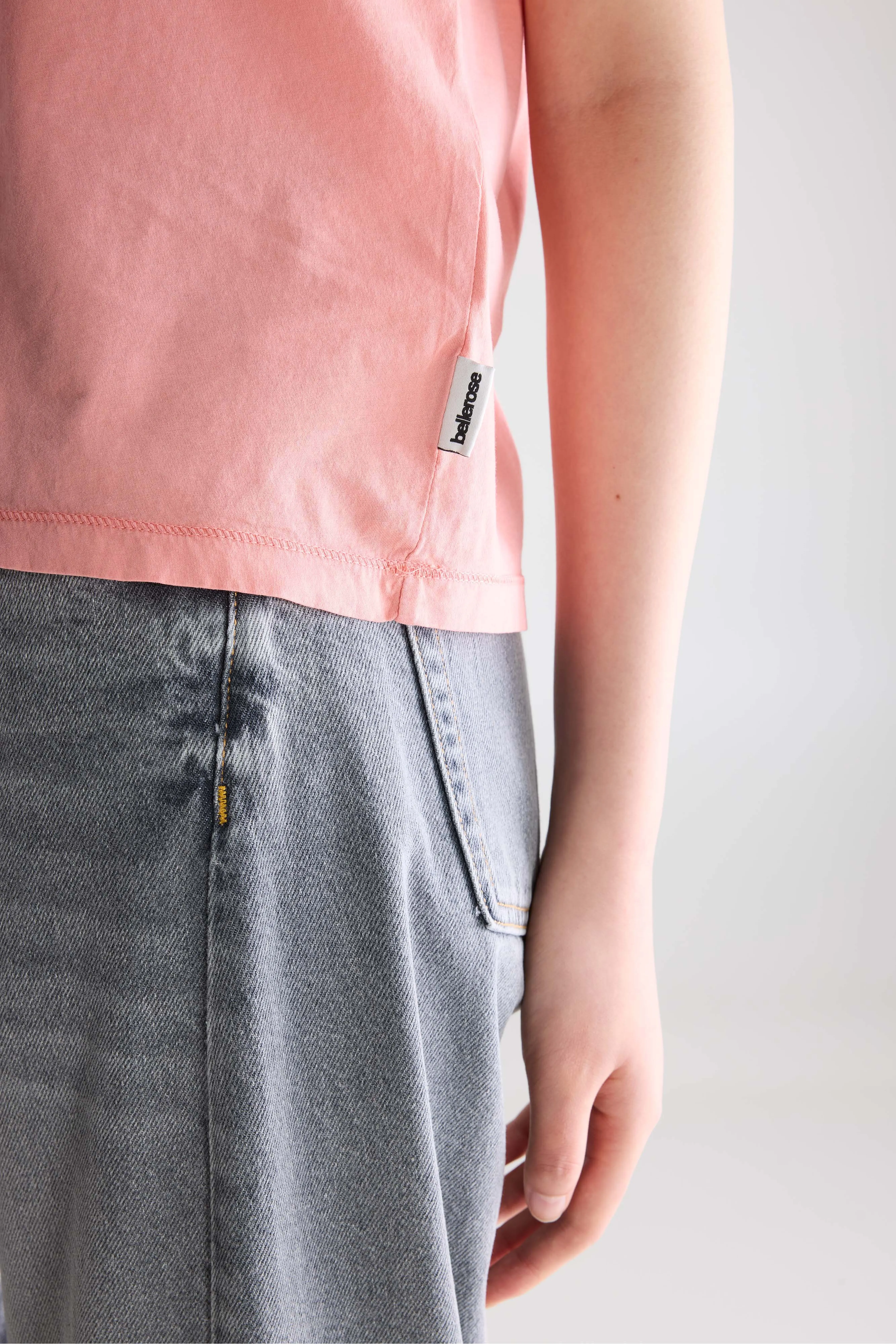 Bellerose Falde sleeveless t-shirt (261 / W / AZALEE)