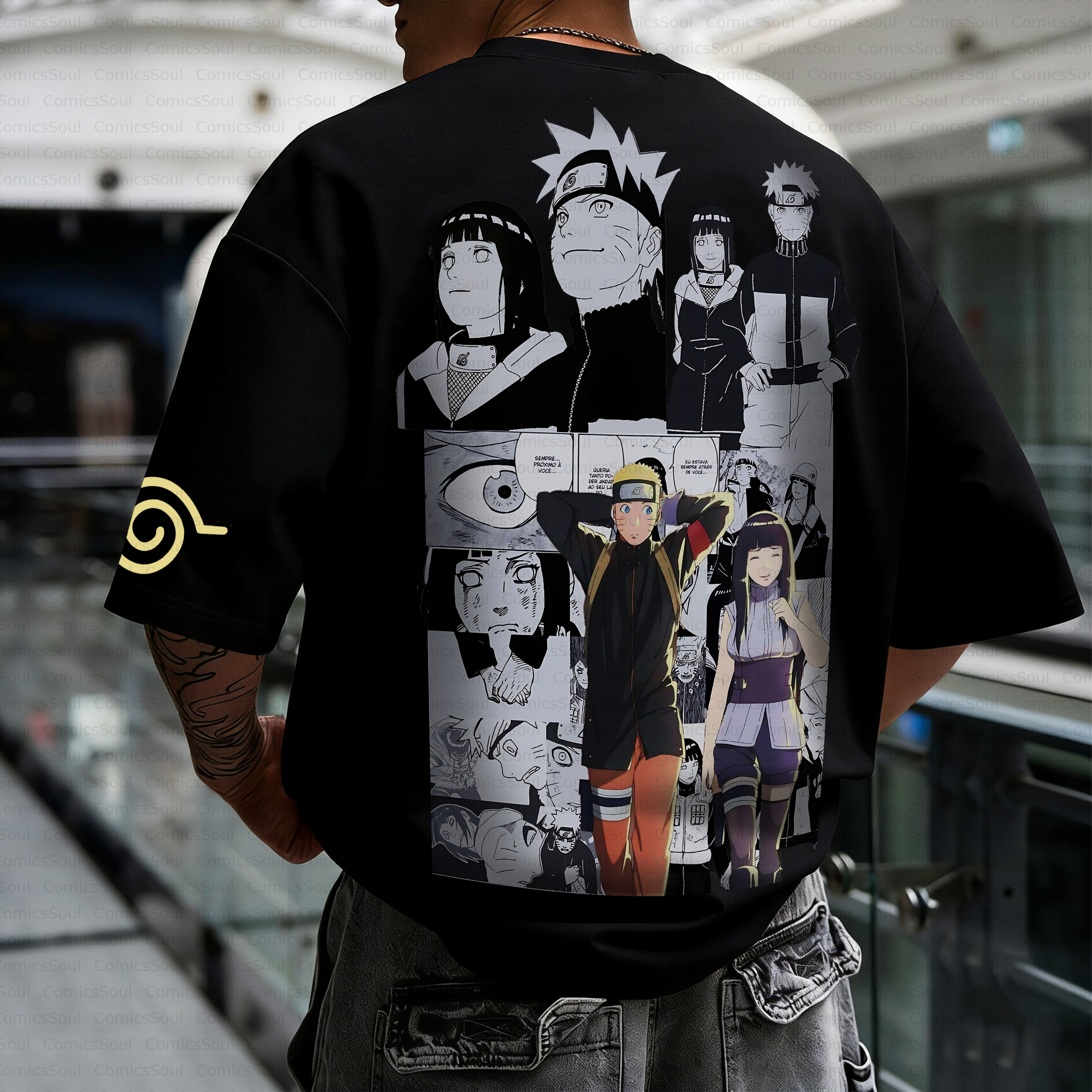 Unisex Anime Inspired Vintage T-Shirt