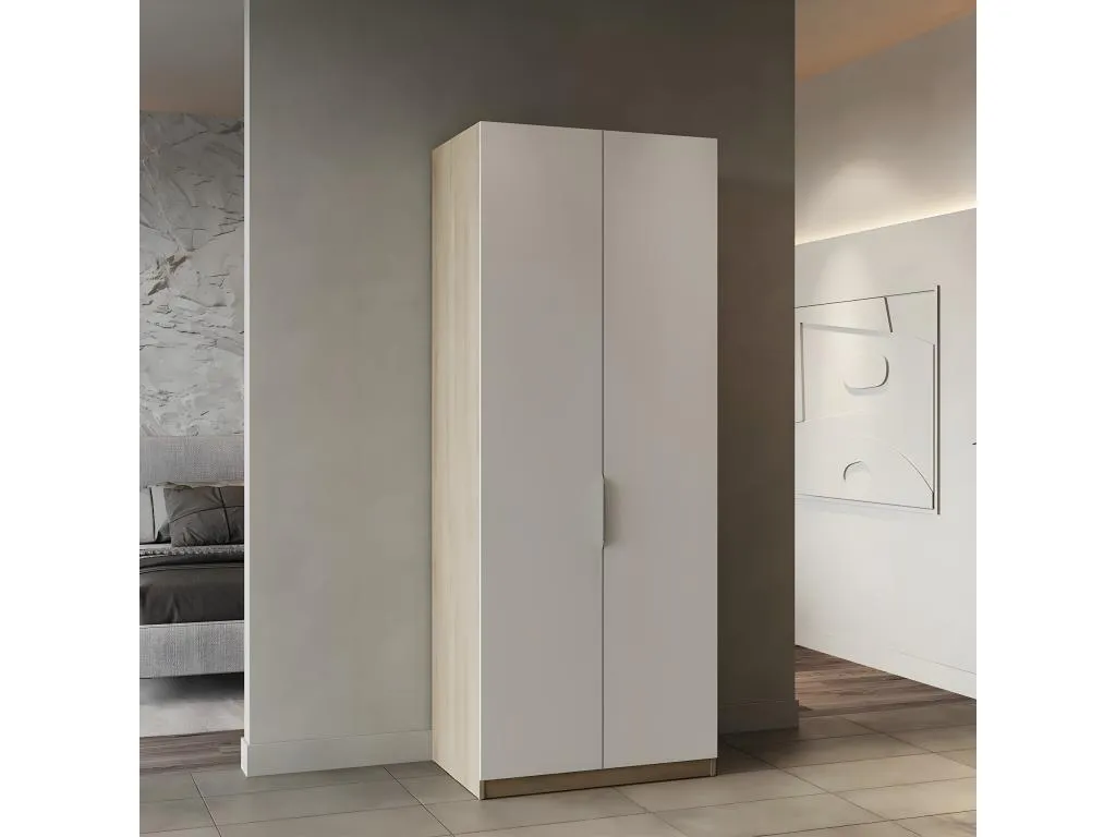 Armario 2 puertas Boverdeco - L79.4 cm