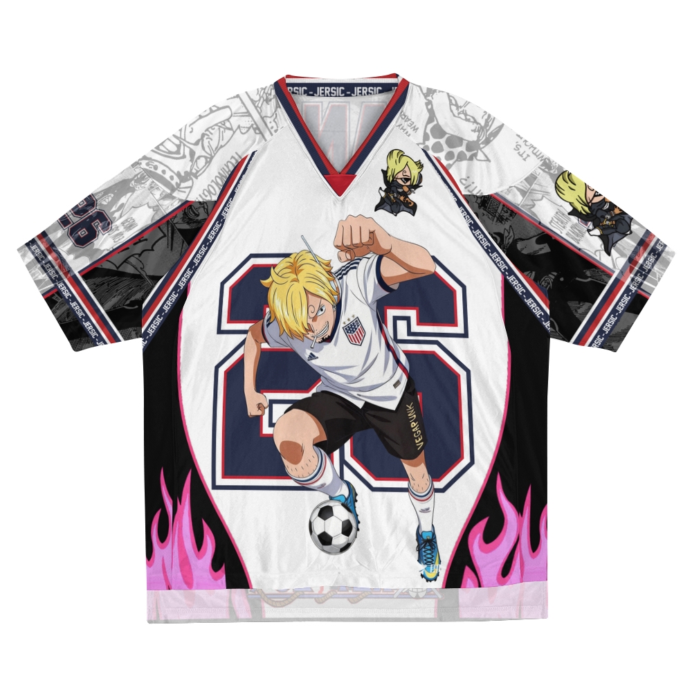 One Piece Anime Football Jersey