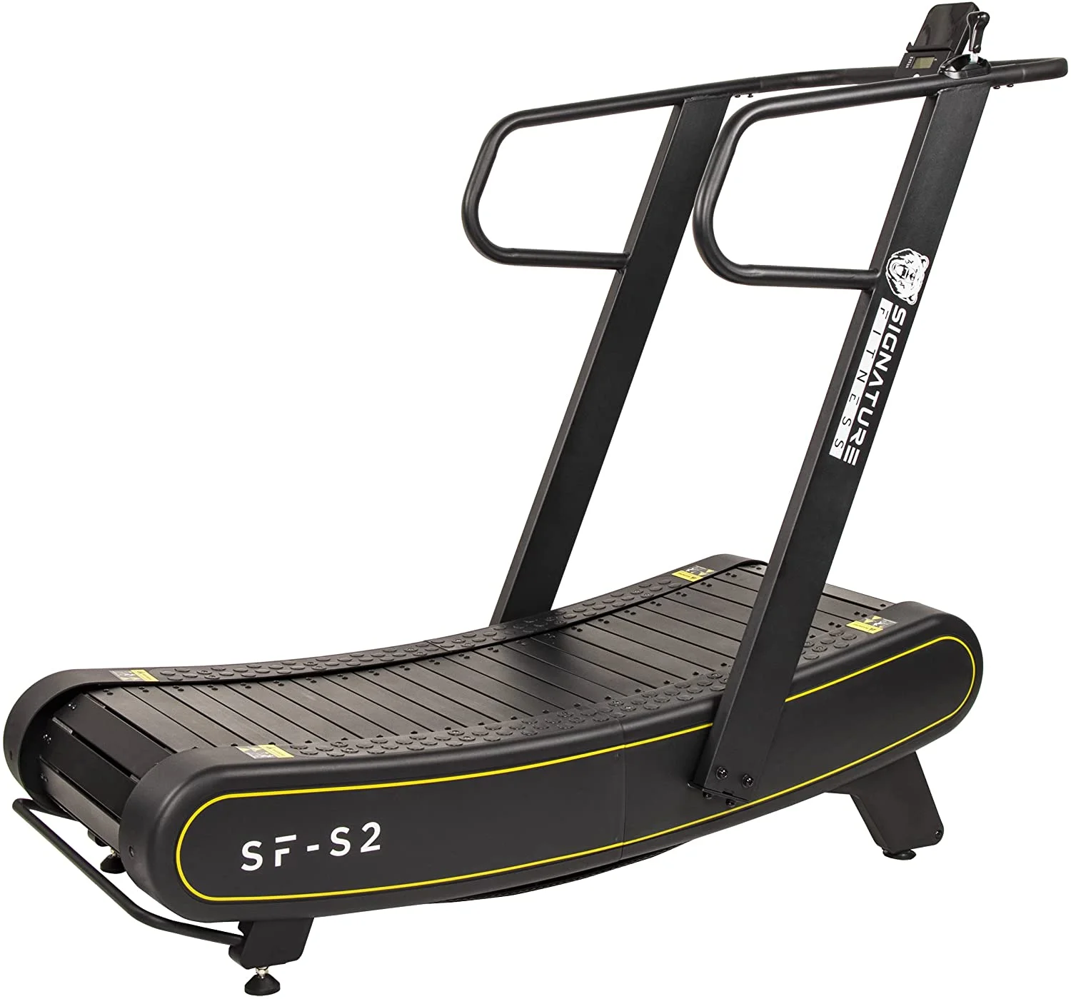 Signature Fitness SF-S2 Sprint Demon - Motorless Curved Sprint Treadmill with Adjustable Levels of Resistance - 300 lb Capacity - Image 6
