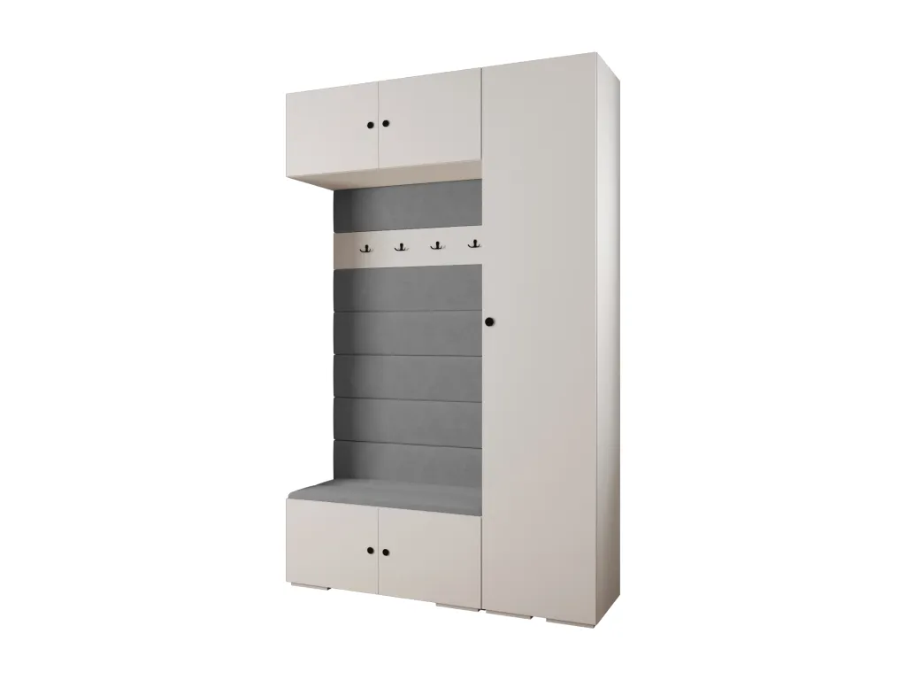 Luxmbls 2 armario con puertas batientes 236.7/150/47 47824UJBQ
