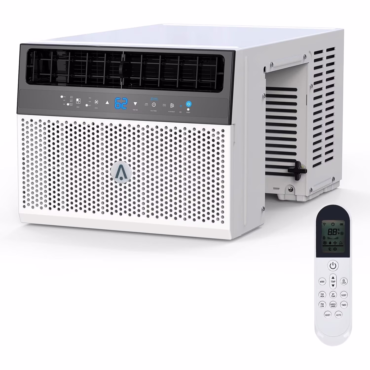 Outop 6000 BTU Window Air Conditioner, White(White)