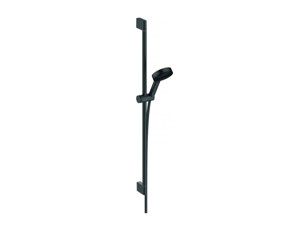 Set de ducha 105 3jet Relaxation con barra en C 90 cm negro mate Laocacasas Pulsify Select