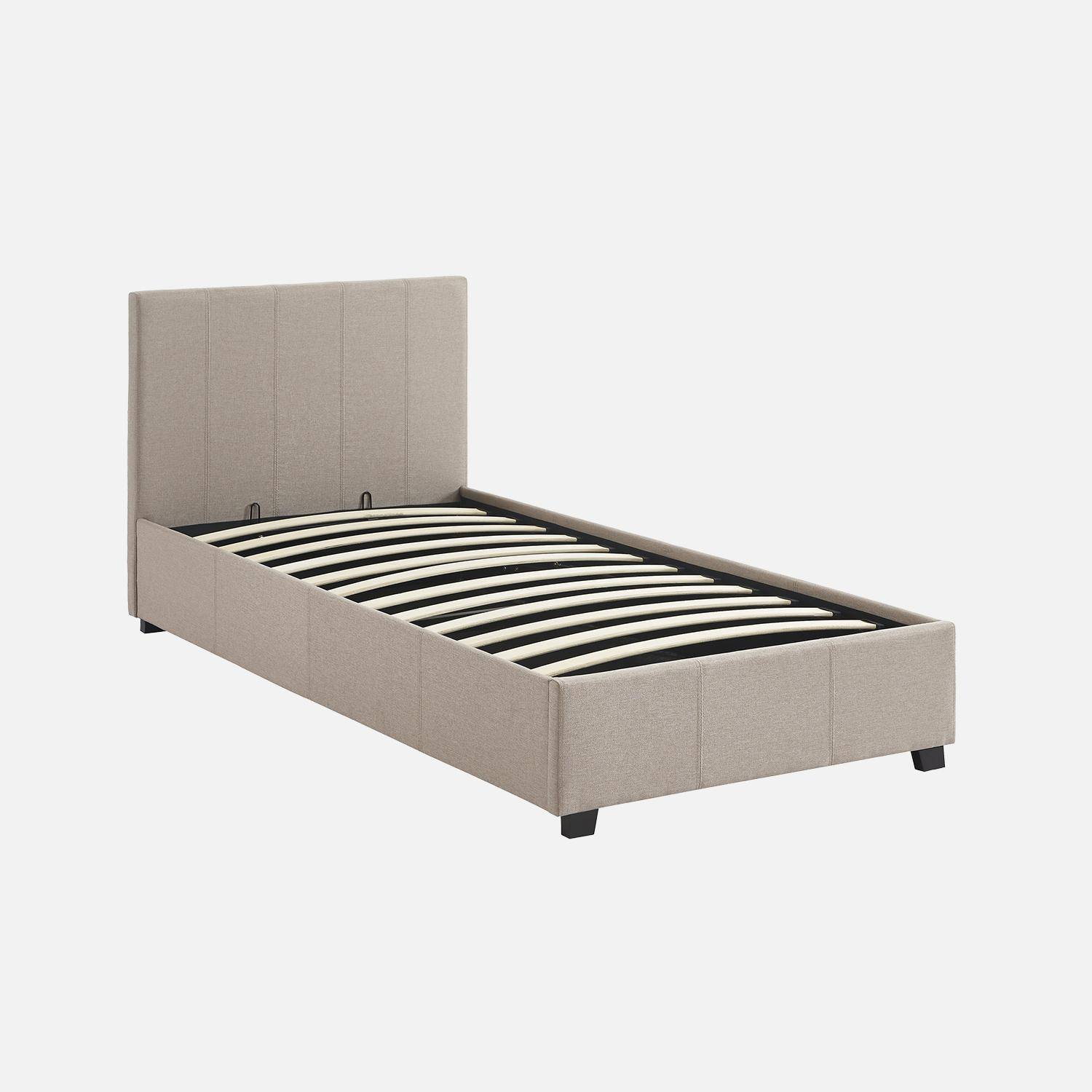 Avalon - Cama con somier abatible y cabecero, 90x190cm