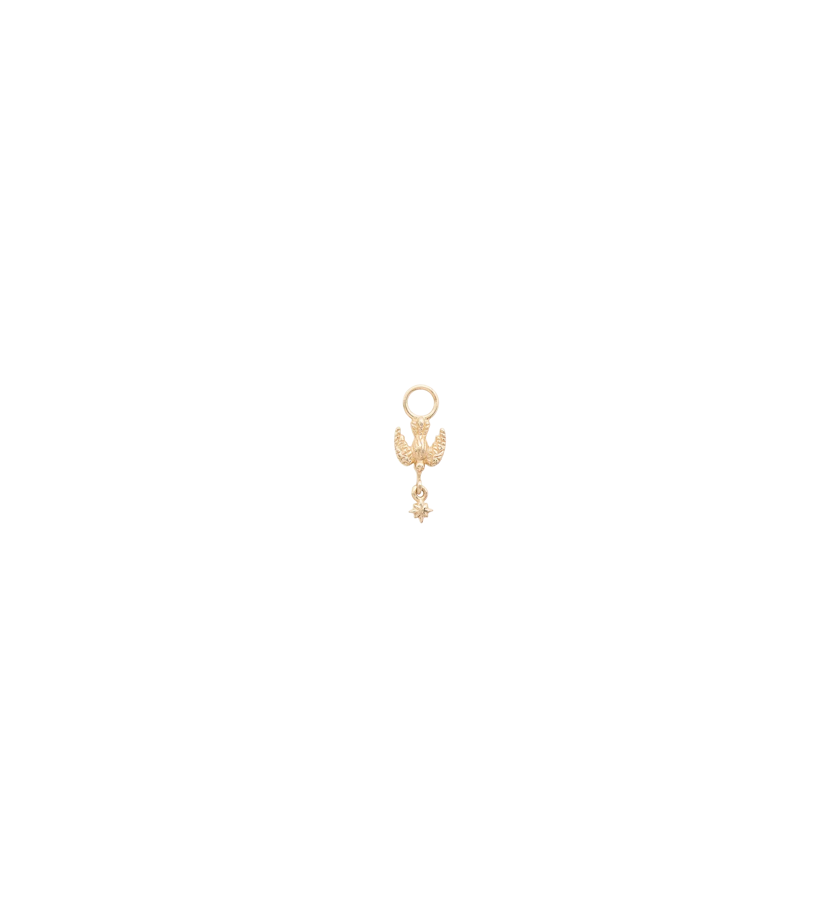 Love Bird Earring Charm 9K