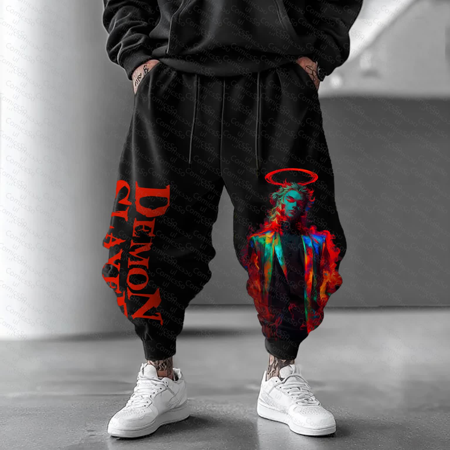 Unisex  “Comicssoul” Casual Anime Streetwear Pants