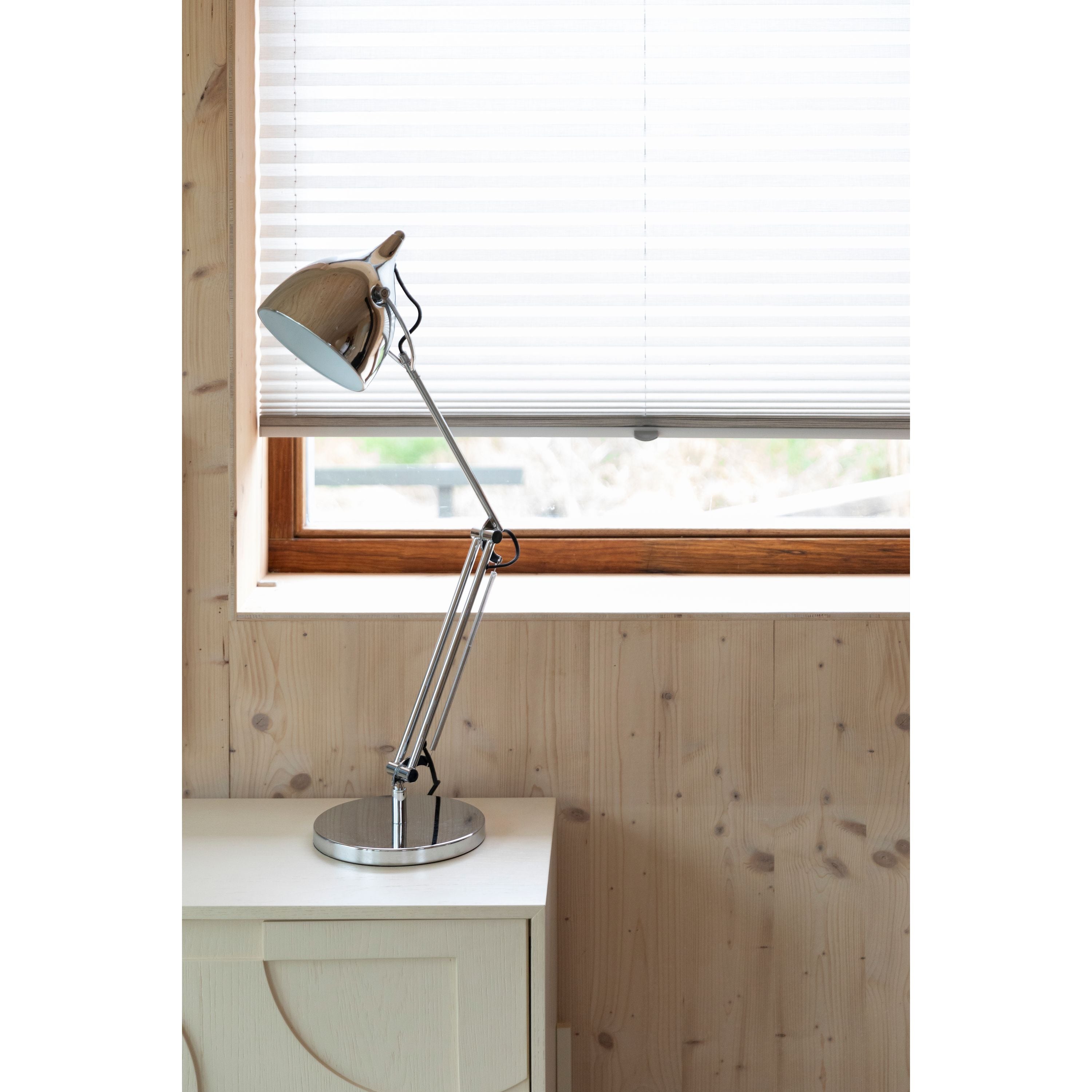 Zuiver Reader Bureaulamp Chrome - Zilver