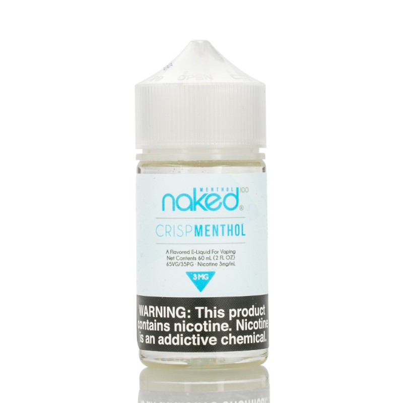 Crisp Menthol Naked 100 Vape Juice 60ml