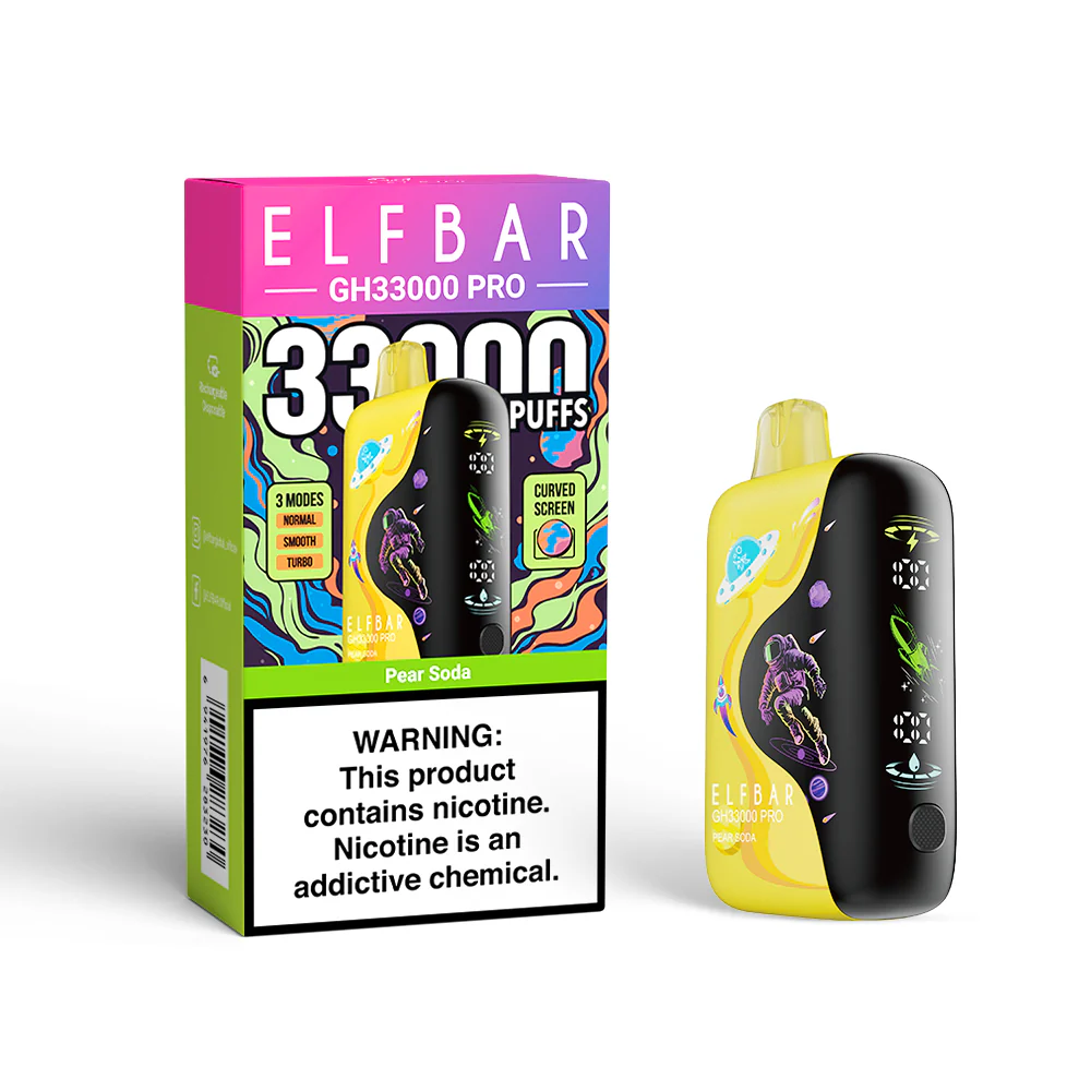 ELFBAR GH33000 PRO újratölthető eldobható e-cigaretta (minden íz)