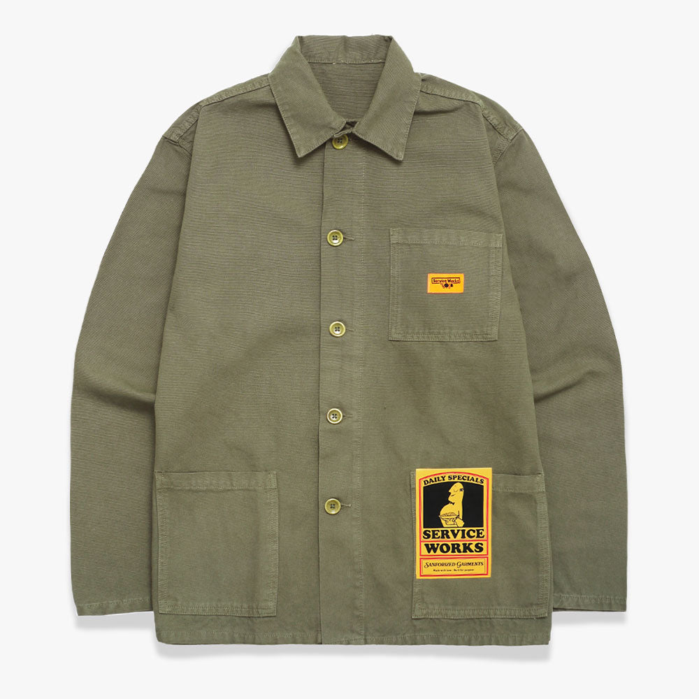 Service Works - Veste de travail - Vert Olive