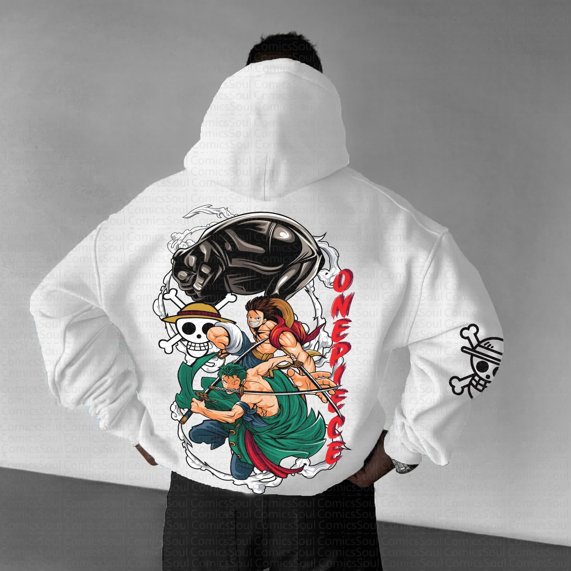 Unisex Anime Graphic Streetwear Vintage Hoodie丨Comicssoul