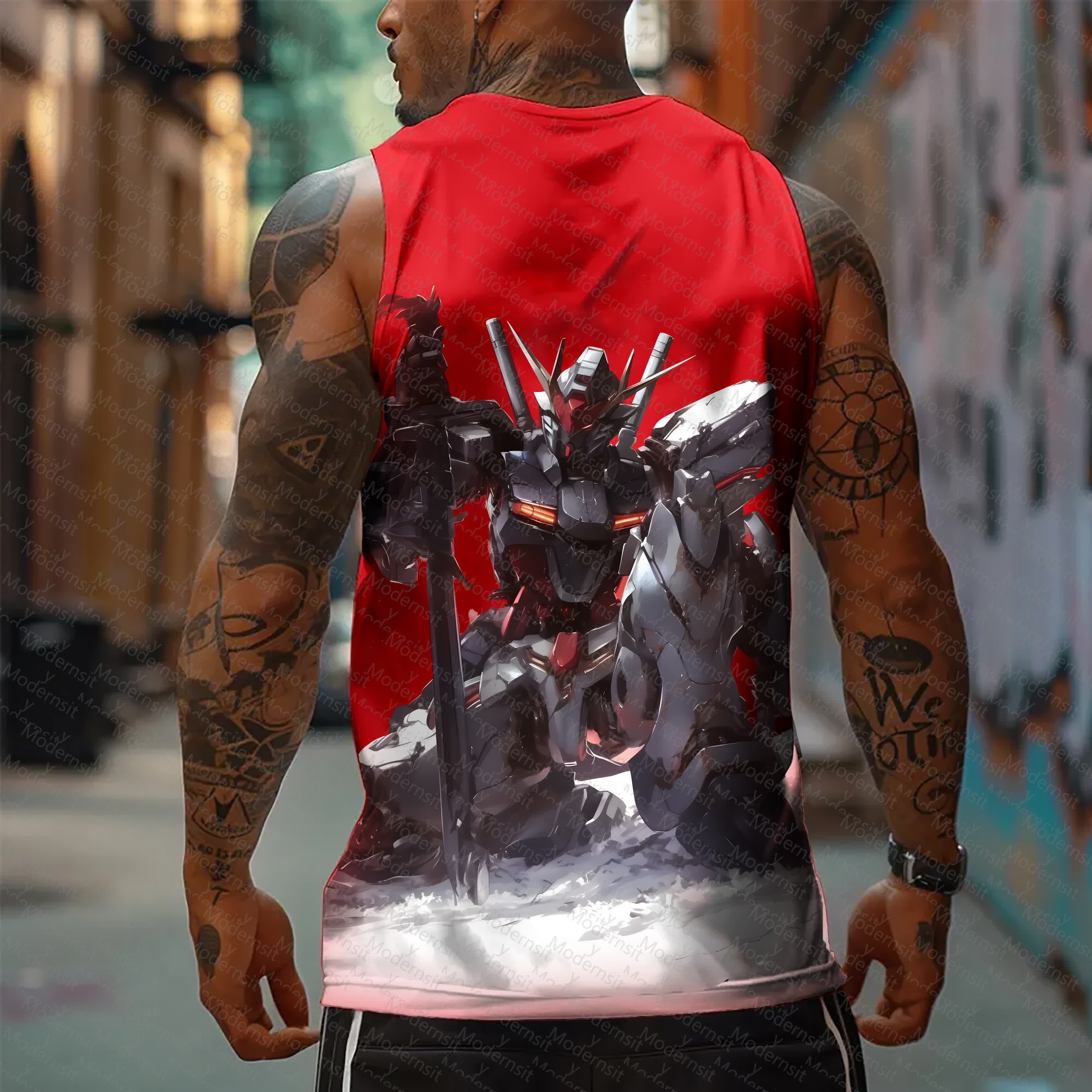 Unisex  “Comicssoul” Casual Anime  Tank Top