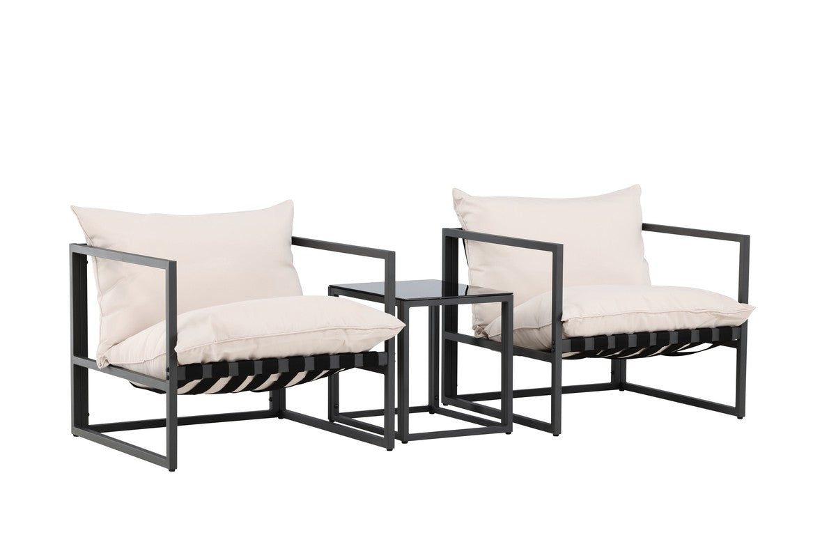 Rebellenclub Zest Loungeset - Zwart