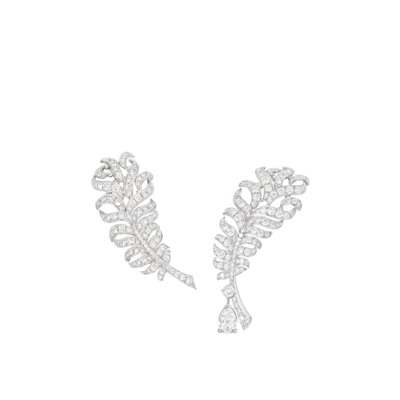 Replicate PLUME DE CHANEL EARRINGS(1:1 replica) - Original Replica Club