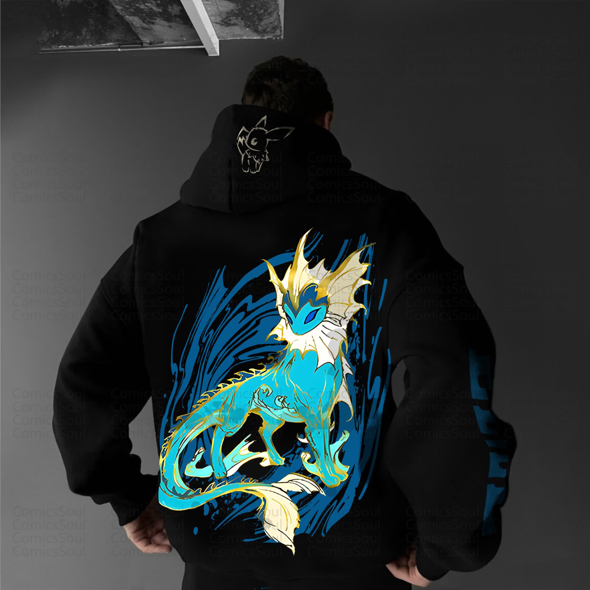 Unisex “Comicssoul” Anime Graphic Streetwear Vintage Hoodie