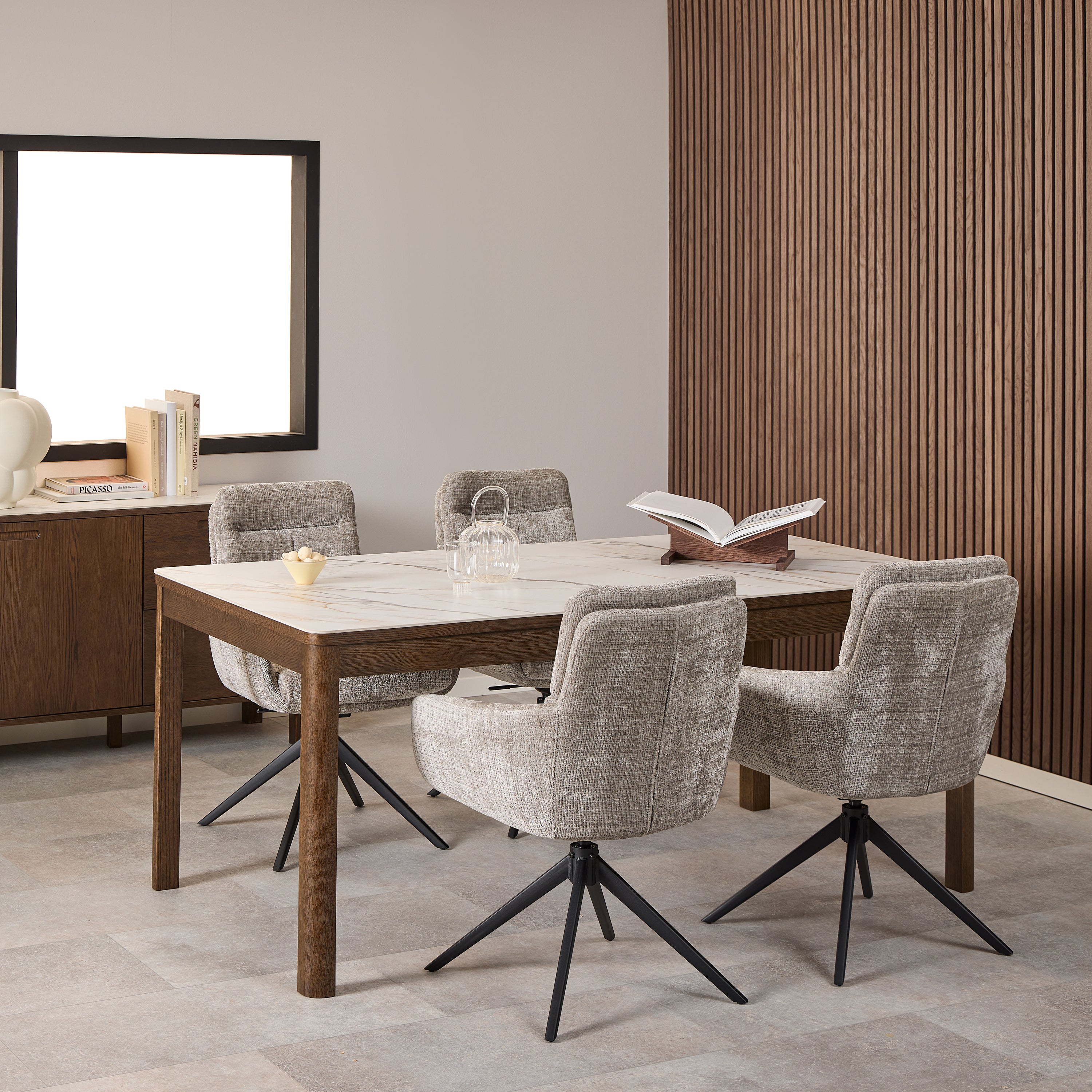 by fonQ Marmo Eettafel - Rechthoekig