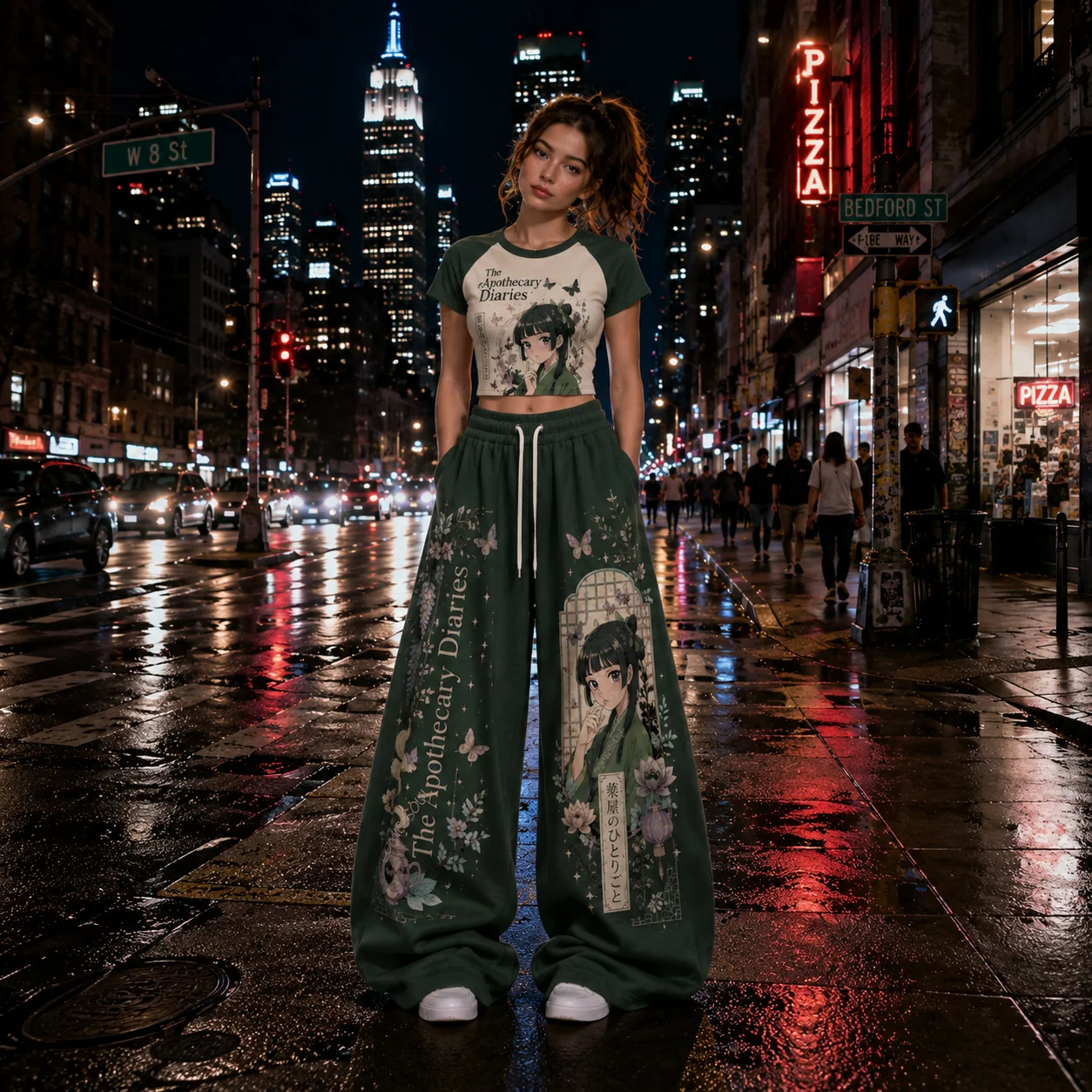The Apothecary Diaries T-Shirt & Elasticated Trousers Two-Piece Set TeeThreads Sustain the Scene with Custom Apparel