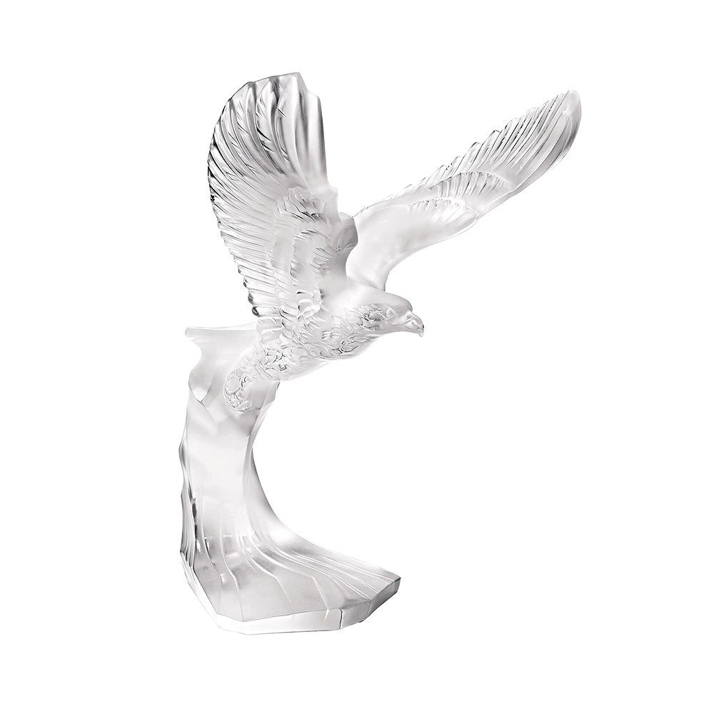 SCULPTURE AIGLE ROYAL - CRISTAL INCOLORE