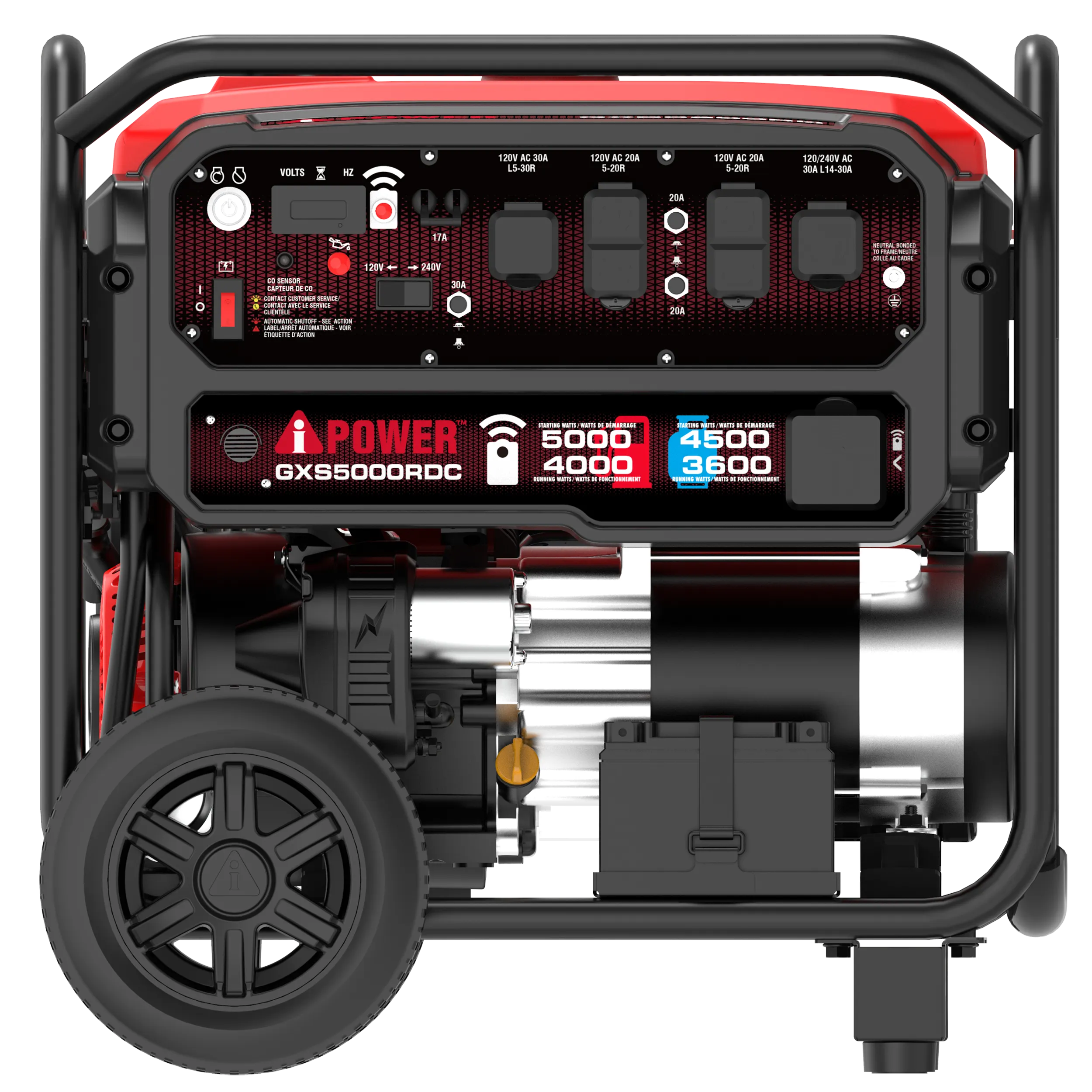GXS5000RDC – Remote Dual Fuel Generator