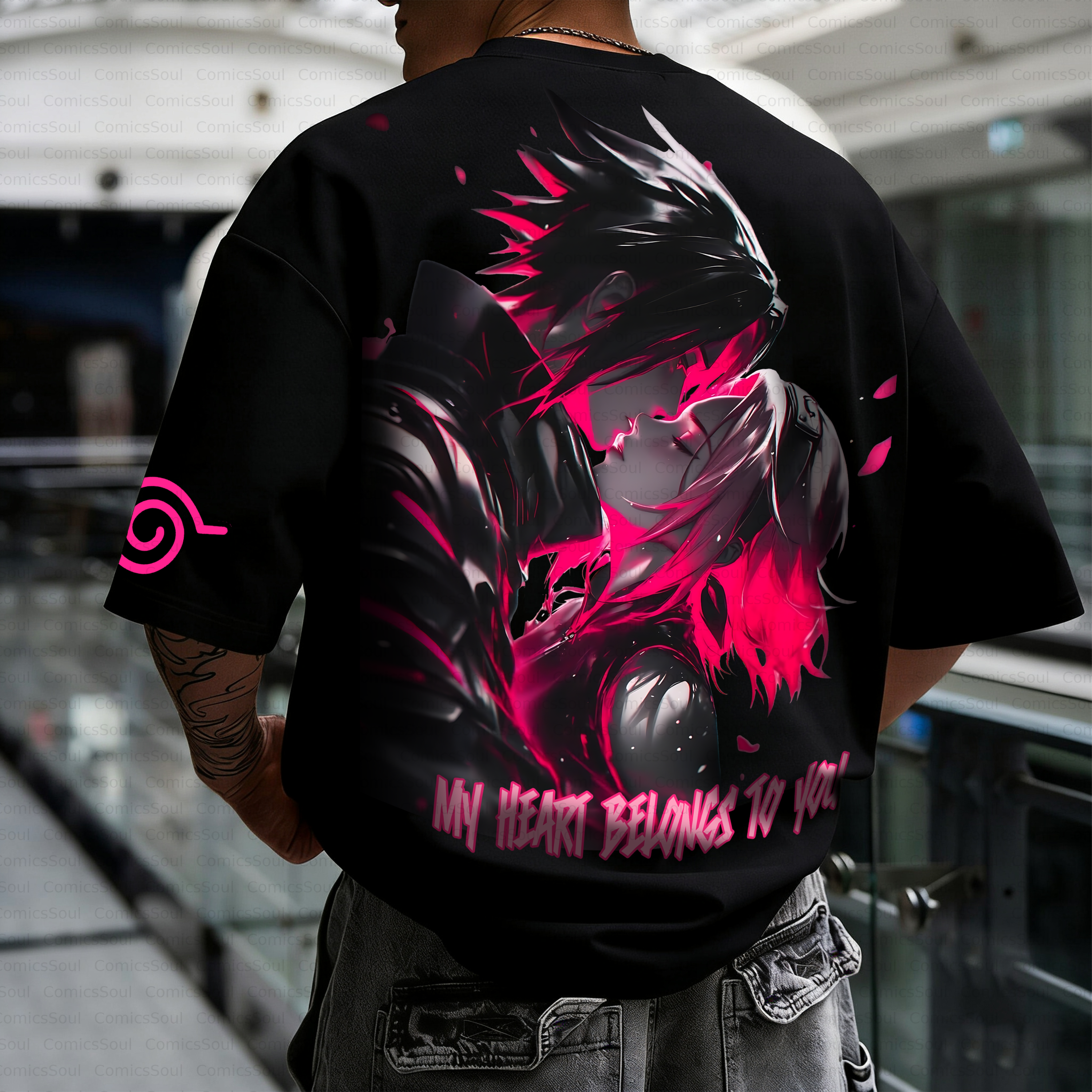 Unisex Anime Inspired Vintage T-Shirt