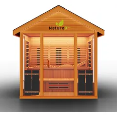 Medical Breakthrough 6 Person Nature 9™ Plus Outdoor Sauna