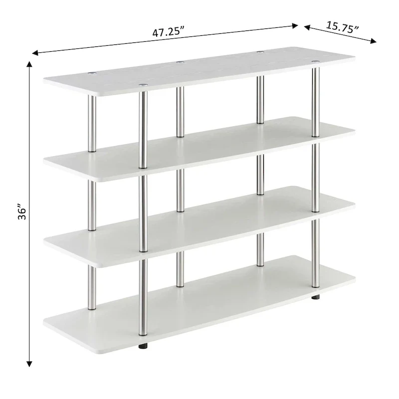 Convenience Concepts Designs2Go XL 55-Inch Highboy 4-Tier Television Stand