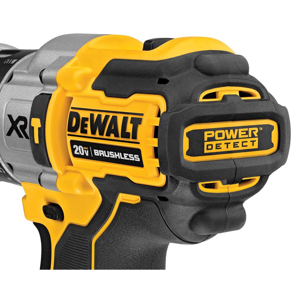 DEWALT 20V MAX XR POWER DETECT 1/2 In Brushless Hammer Drill/Driver Kit - DCD998W1 - Image 3 DEWALT 20V MAX XR POWER DETECT 1/2 In Brushless Hammer Drill/Driver Kit - DCD998W1 - Image 3