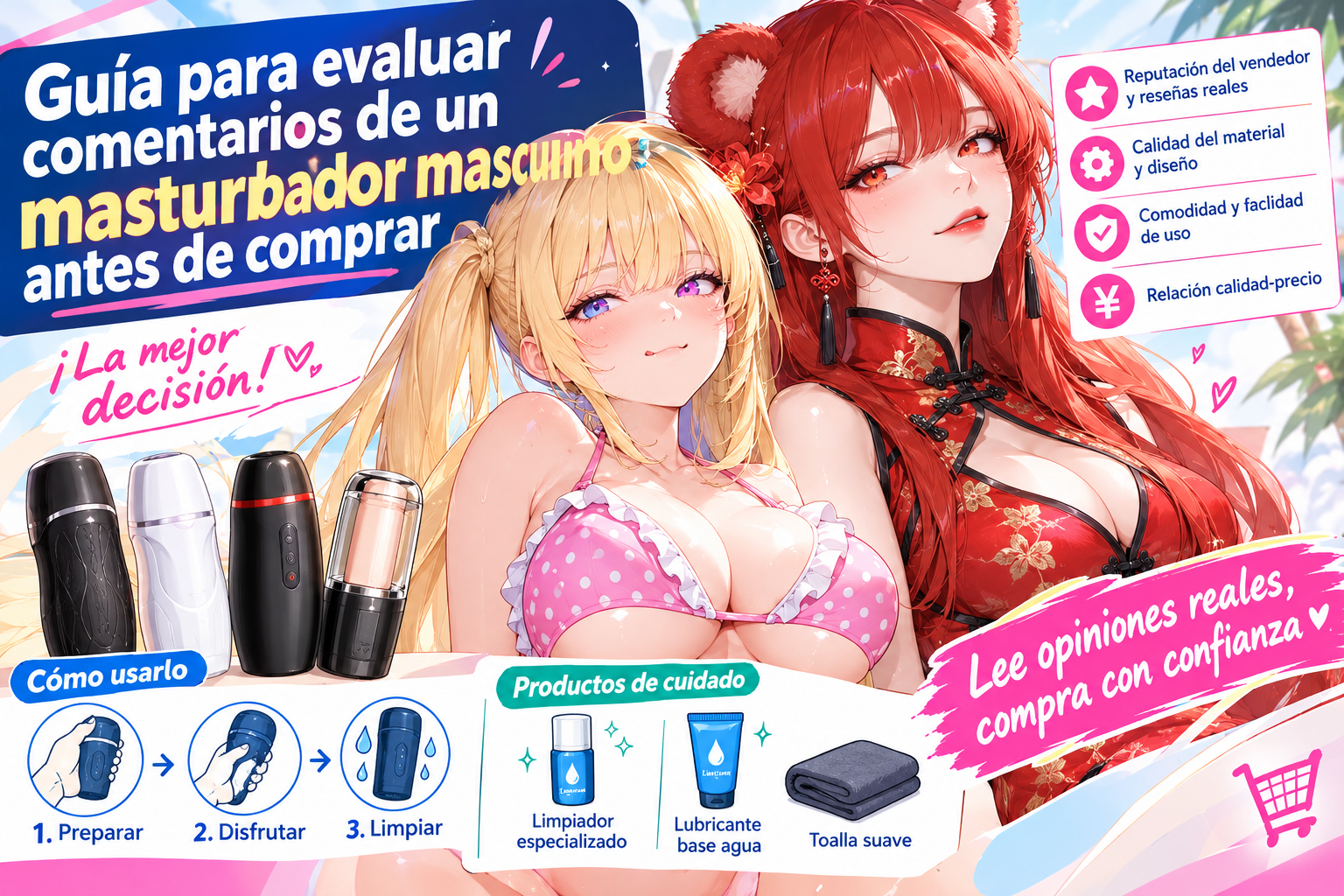 Guía para evaluar comentarios de un masturbador masculino antes de comprar