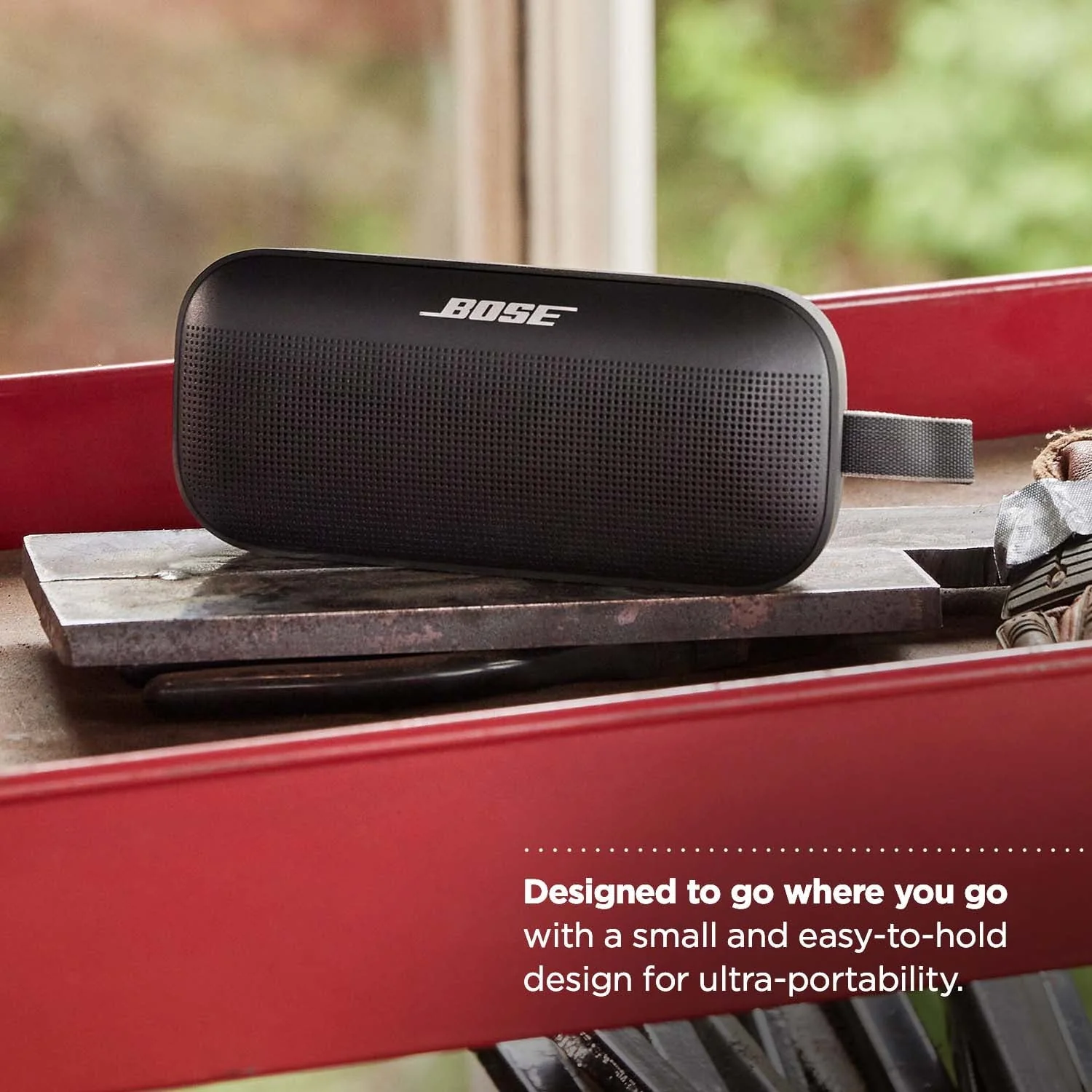 Bose SoundLink Flex Wireless Waterproof Portable Bluetooth Speaker, Black - Image 9