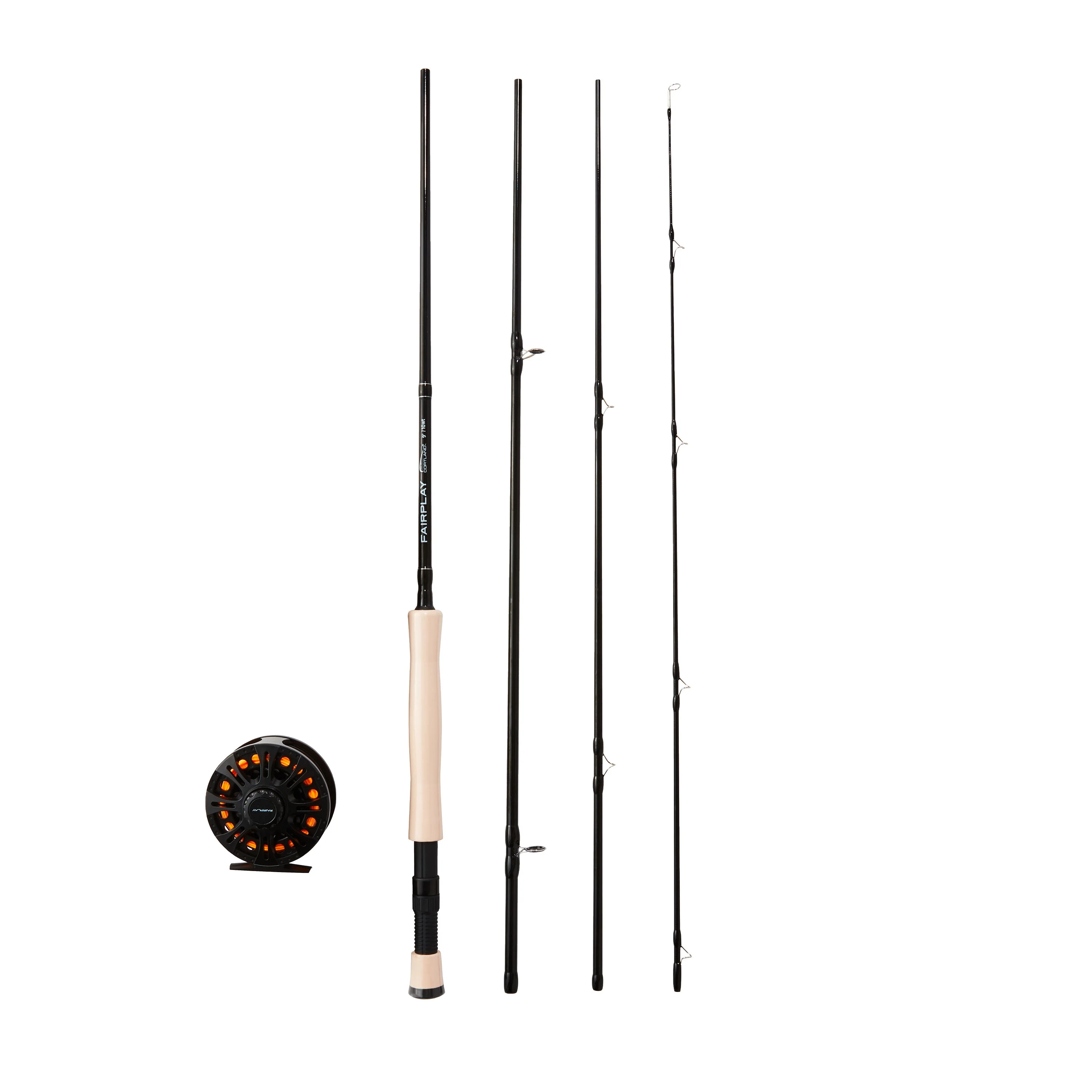 Cortland Fairplay 8' Fly Fishing Combo, 5/6 Weight, 4 Piece, 607637 - Image 4