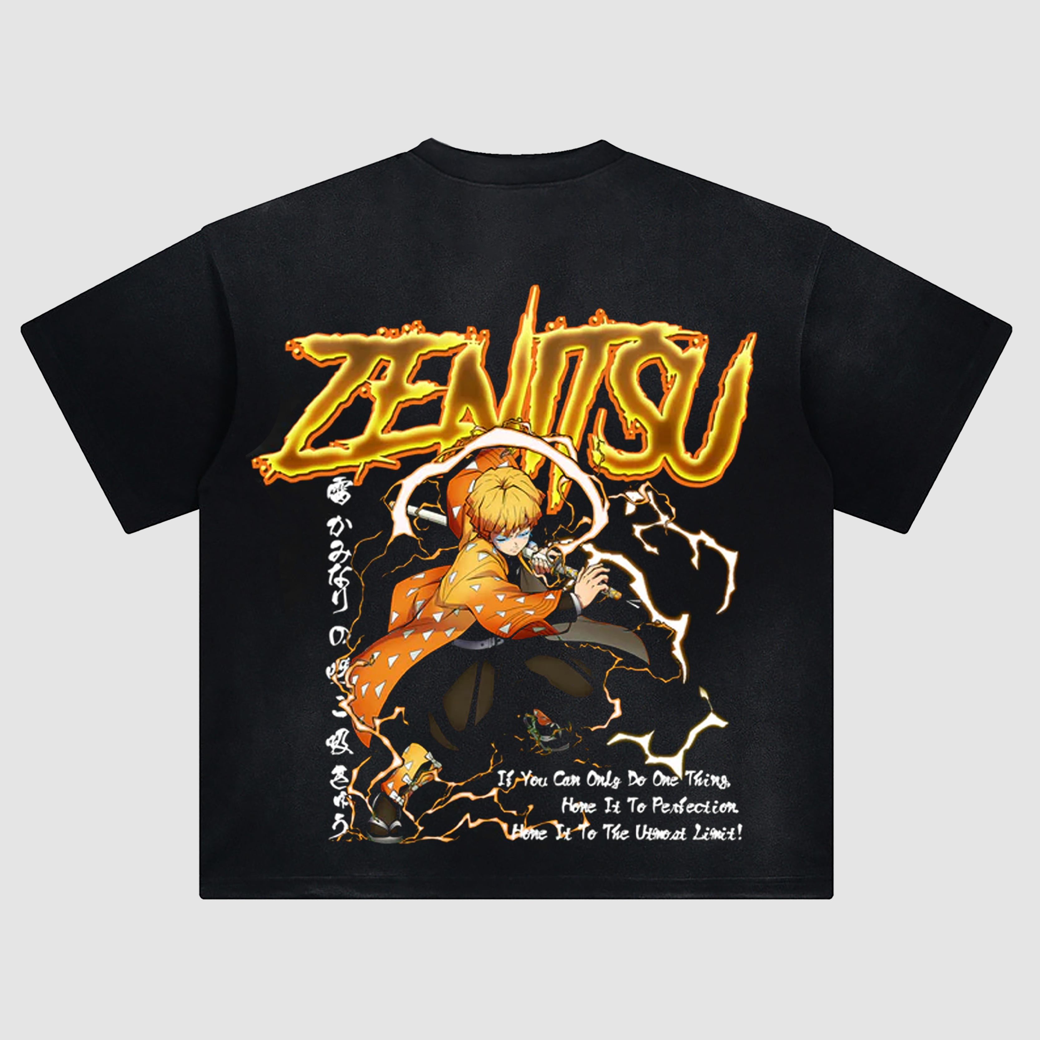 Unisex Fit ANIME Washed T-Shirt TeeThreads Sustain the Scene with Custom Apparel