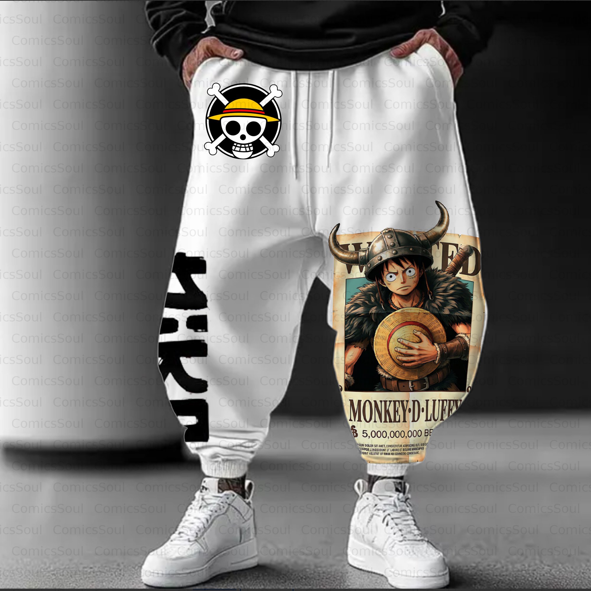 Unisex Casual Anime Streetwear Pant