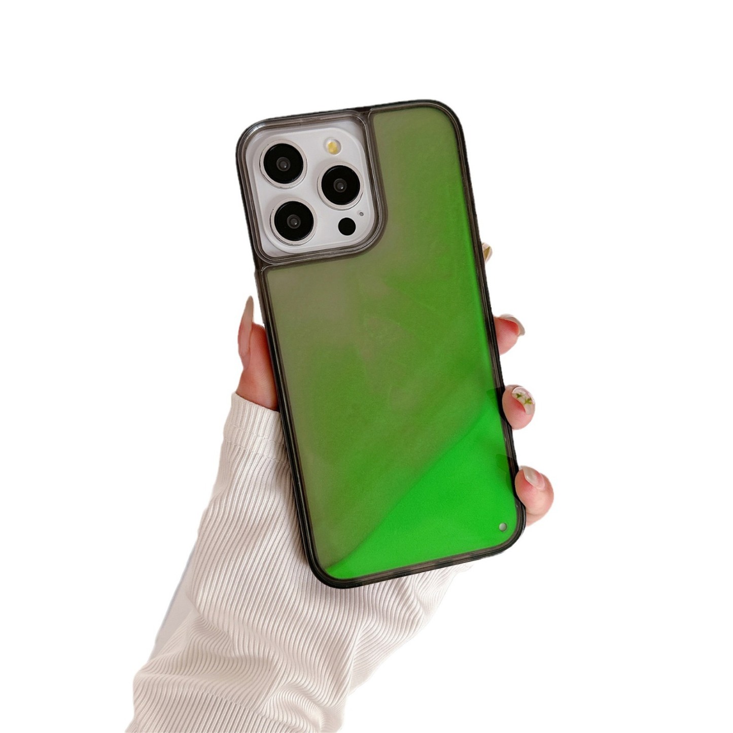 🎁Buy 1 Get 1 Free🎉-Luminous Quicksand Apple Phone Case