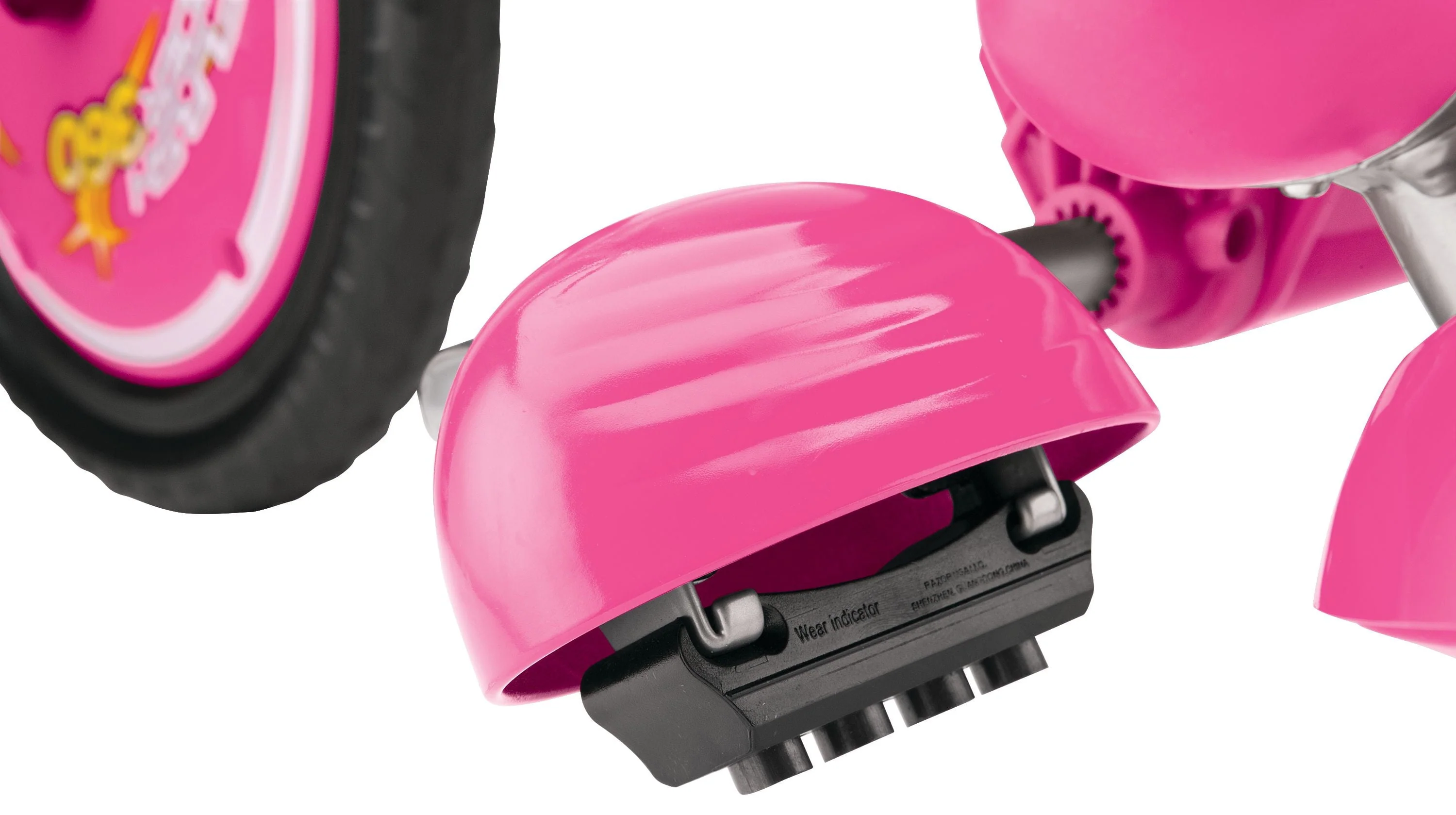 Razor FlashRider 360 Tricycle with Sparks - Pink, 16" Front Wheel, Welded Steel Frame Trike, Ride-On Toy for Kids Ages 6 and Up, Unisex - Image 4