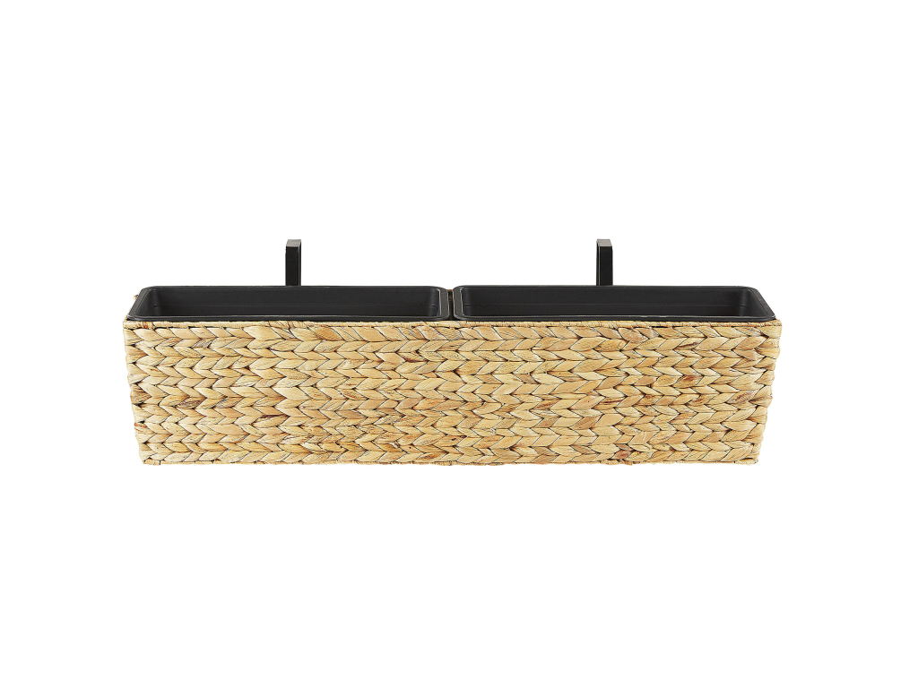 Maceta beige 80x20x18 cm KAWALA