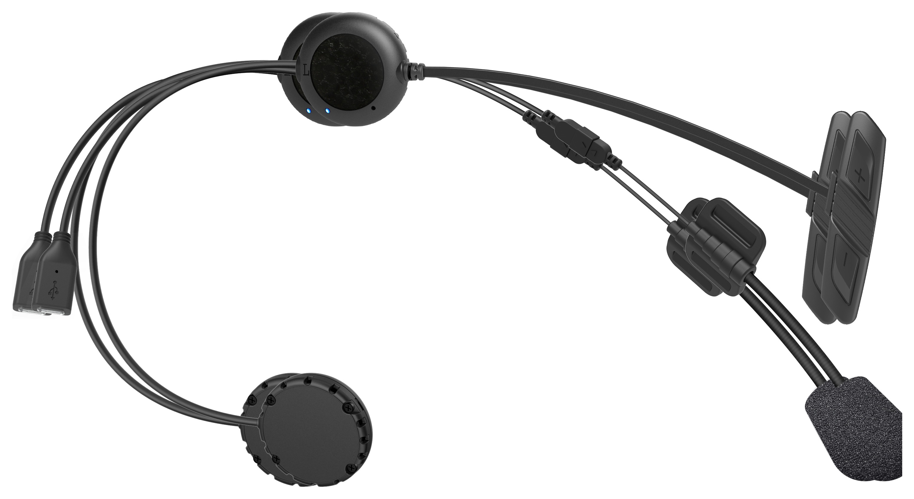 SportsBikeShop Sena 3S Plus Bluetooth Headset - Universal Mic