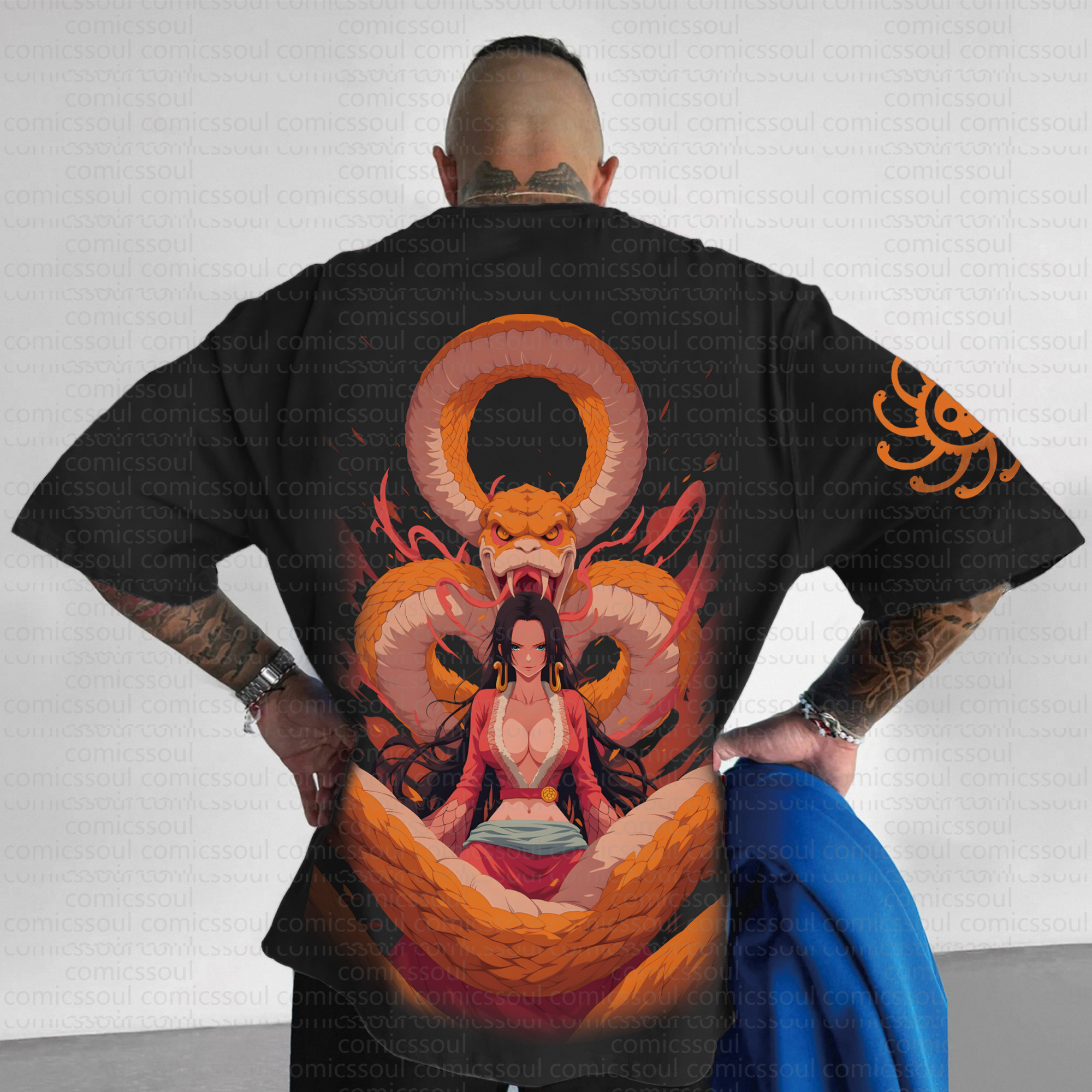 Unisex Anime Inspired Vintage T-Shirt | Comicssoul