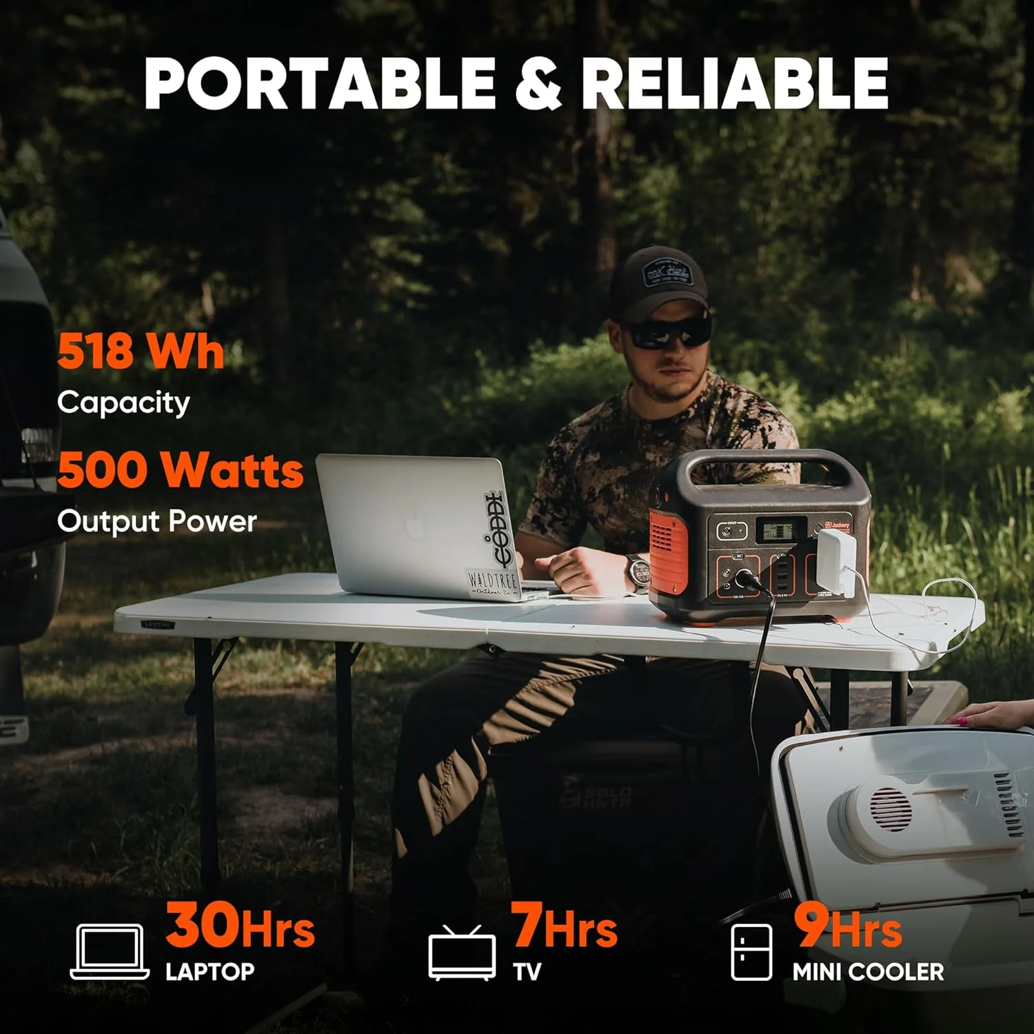 Jackery Portable Power Station Explorer 500, 500W Continuous/1000W Peak Portable Power Stations - Image 20