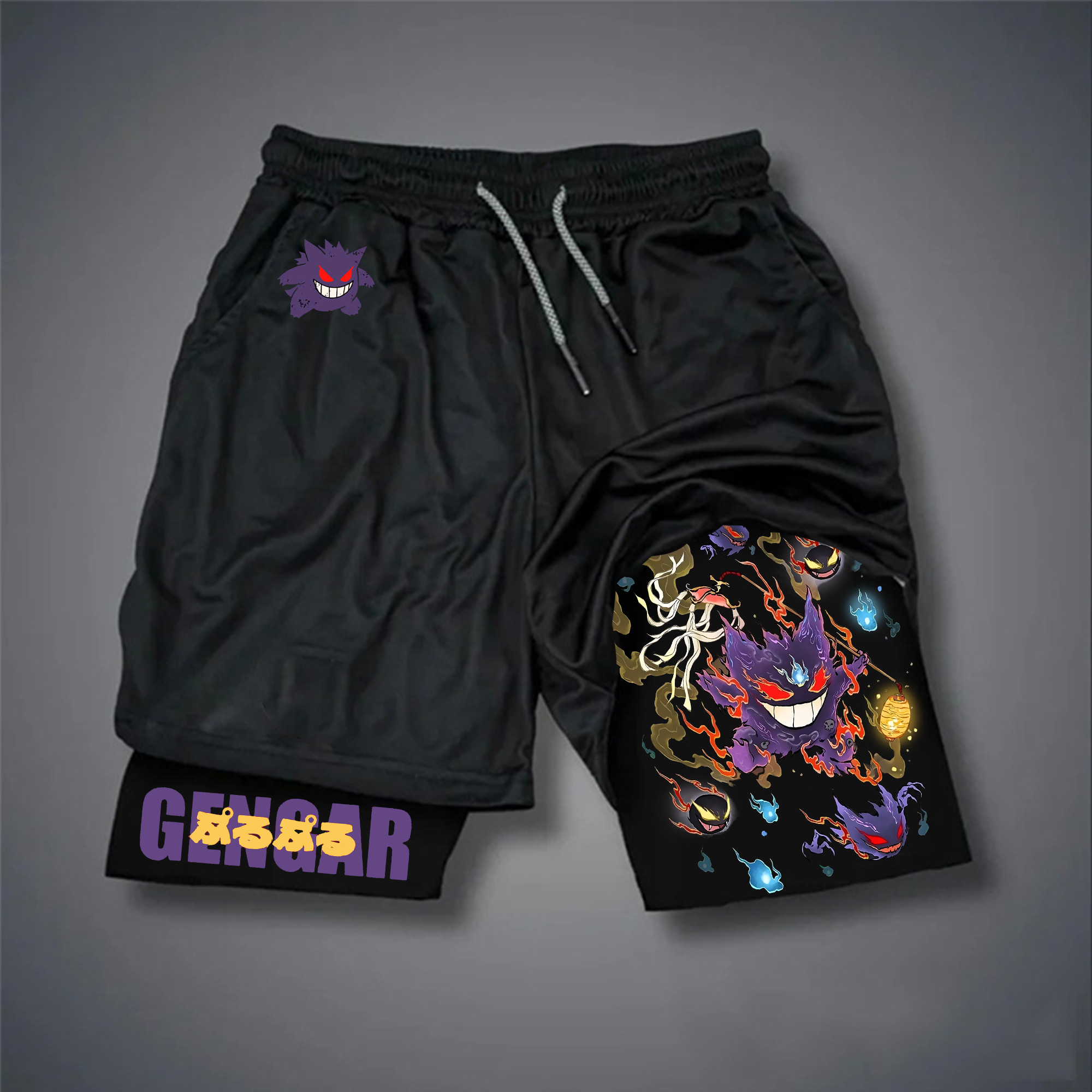 Unisex  “Comicssoul” Casual Anime Streetwear Shorts