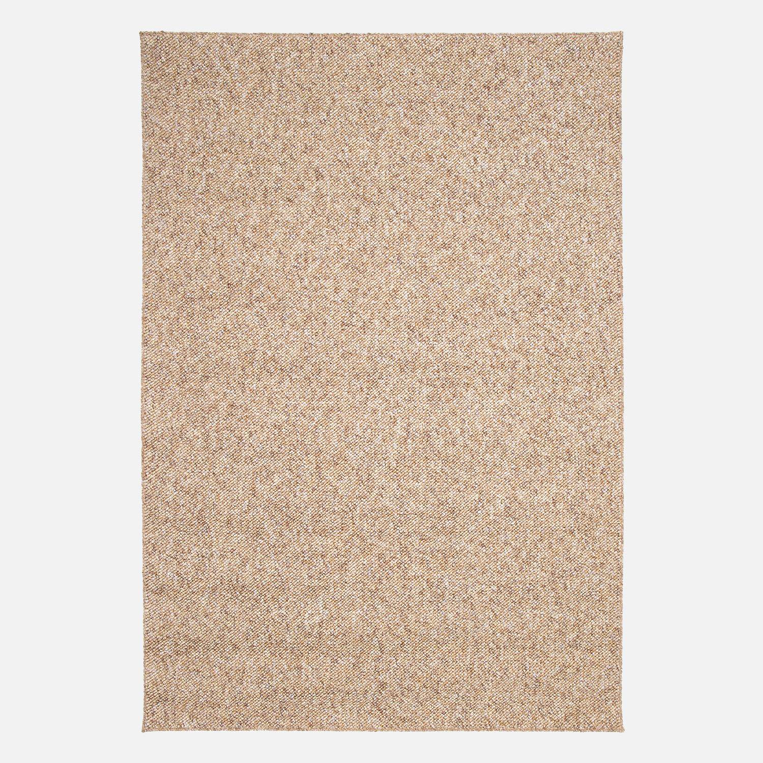 Walter - Alfombra interior borreguito caramel efecto chiné
